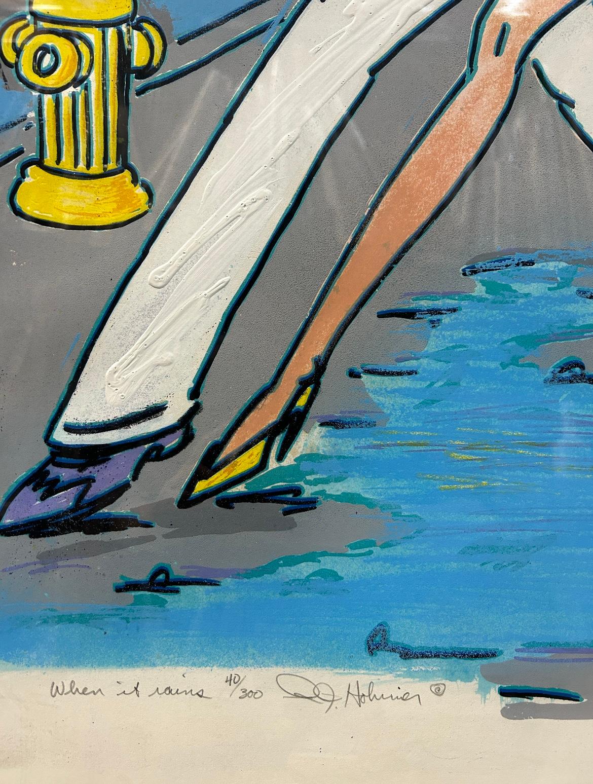 When it Rains - Print by R.J Hohimer