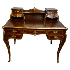 R.J. Horner Louis XV1 Style Parquetry Desk