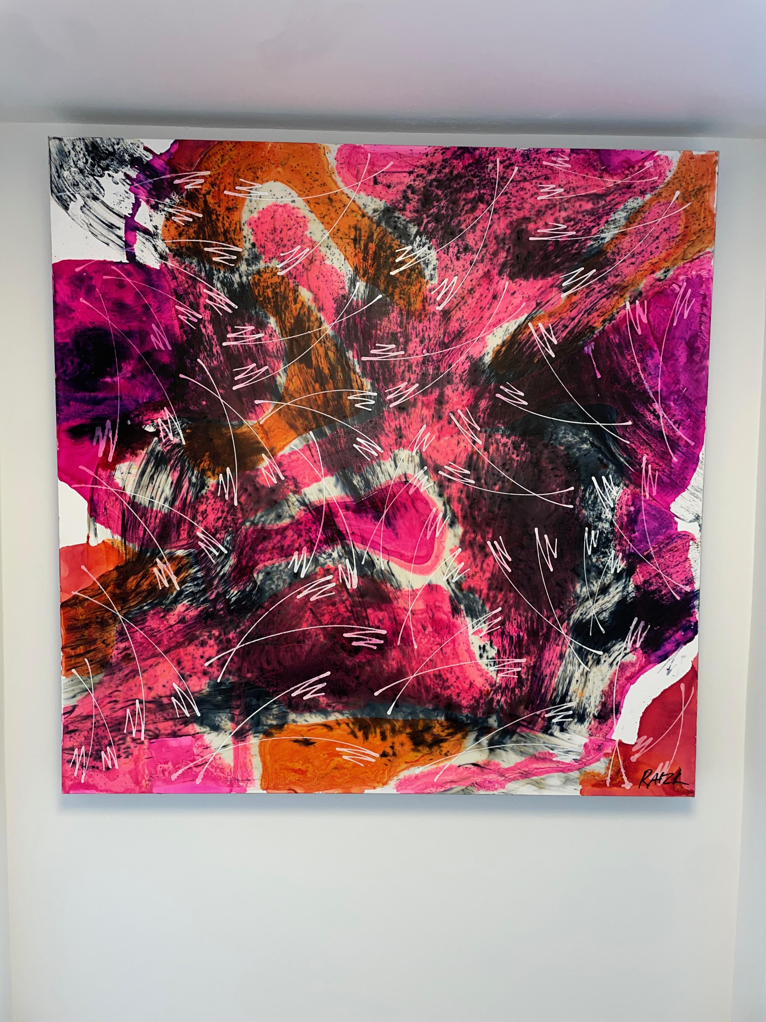 Movement (11) - Abstract Painting by RJ Raizk