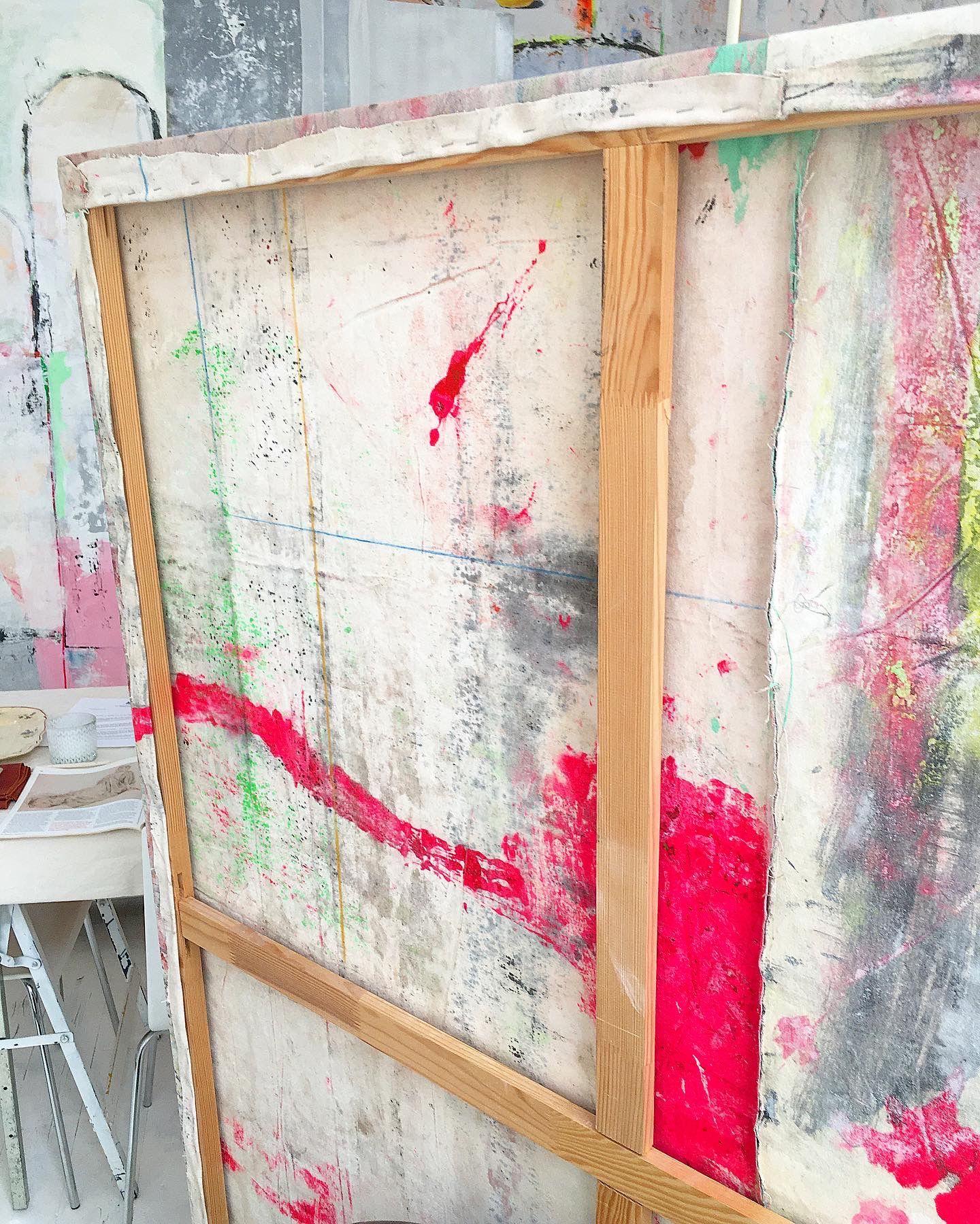 Assoluto penieno 99, Pittura, Olio su tela - Abstract Painting Beige di RK POLAK