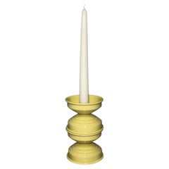 Portacandela RL 05 Maxi in alluminio verniciato lucido color burro di CASPAL