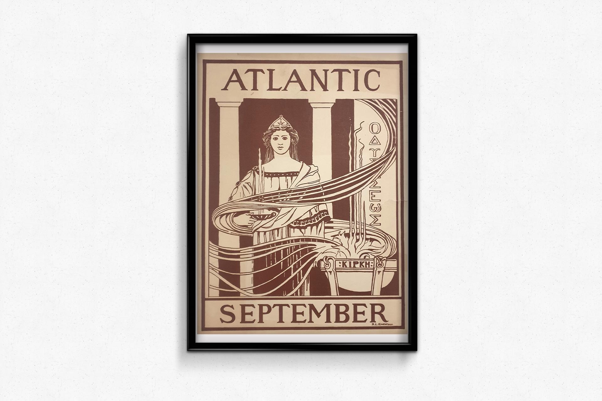 A magnificent 1895 color print by R.L Emerson 🇺🇸
He designed many of the covers for Atlantic, an American monthly cultural magazine founded in 1857 in Boston, Massachusetts.

Literature - Press - Mythology - Odyssey - Circé