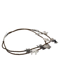 RLA Sterling Silver Animal & Bird Beaded Pendant Necklace #22732