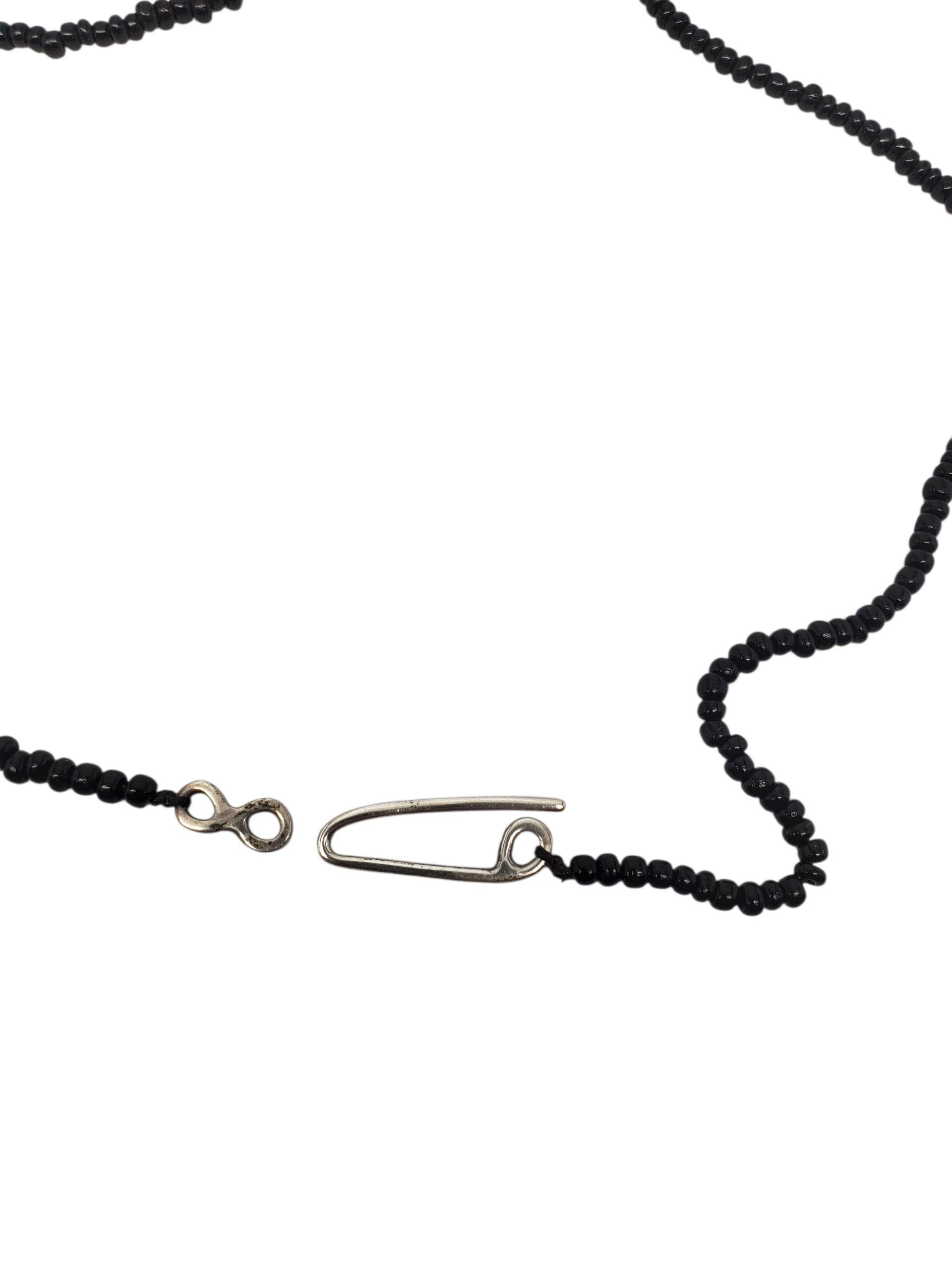 Collier de tennis en argent RLA avec pendentif Native American #22660 Bon état - En vente à Washington Depot, CT