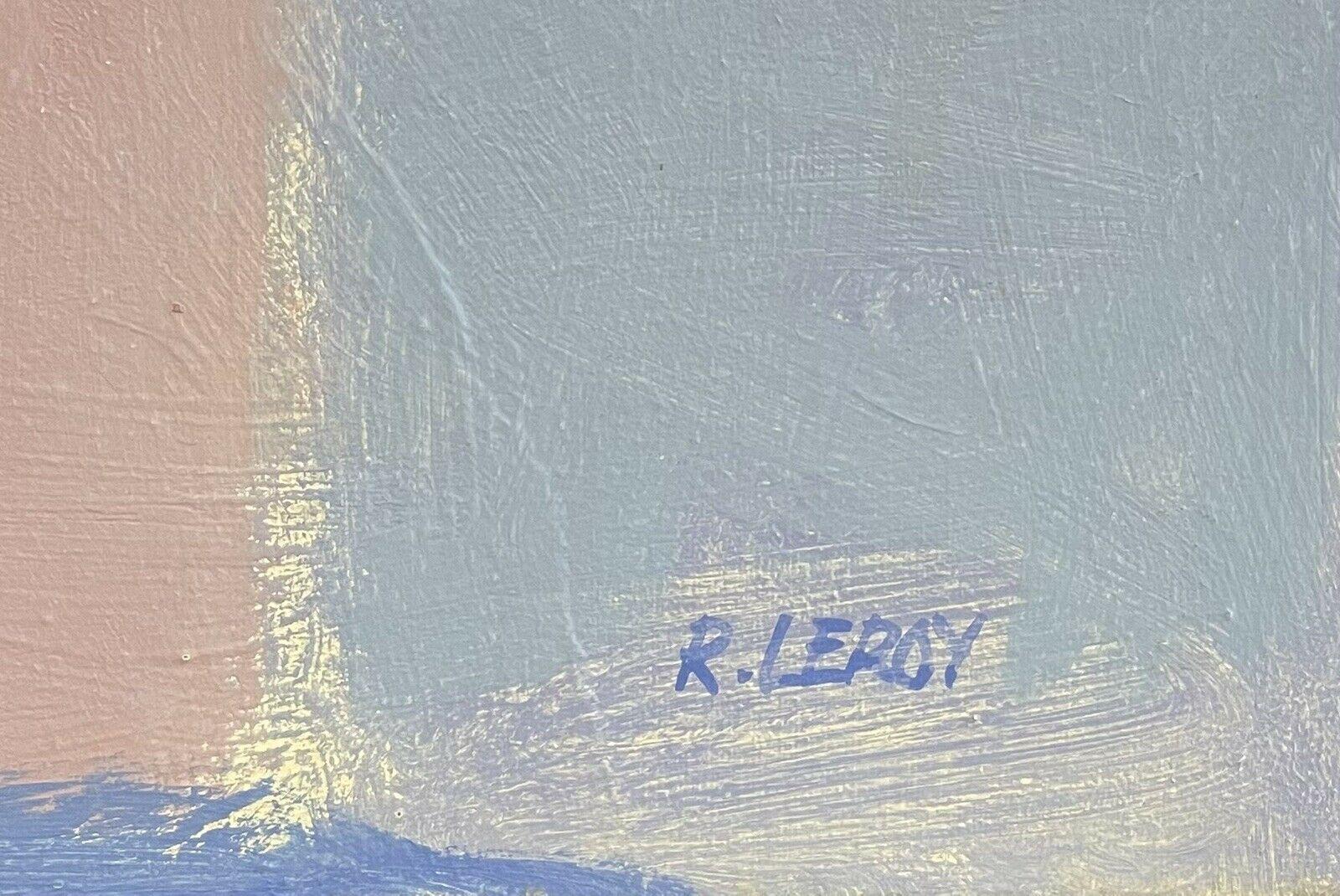 Artiste/École : René Leroy (français né en 1932) signé

Titre : Composition abstraite/ cubiste

Moyen :  huile sur toile, signée 

Taille :      peinture :  21.25 x 28.75 pouces

Provenance : toutes les peintures que nous avons à vendre de cet