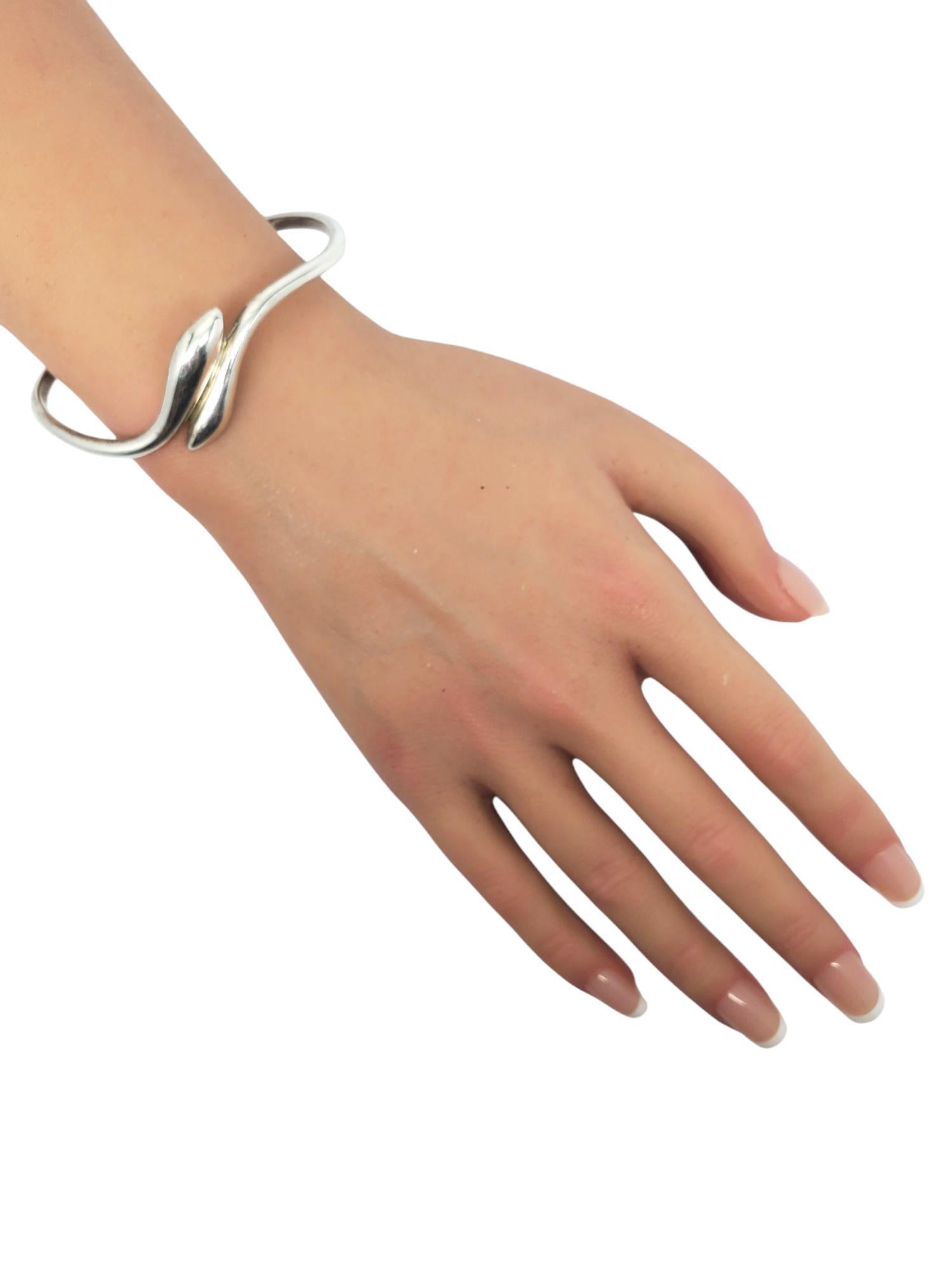 Pulsera brazalete serpiente de plata de ley RLM nº 21199 en venta 2