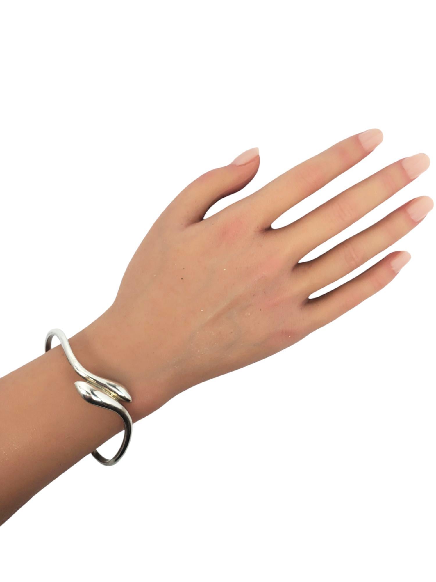 Pulsera brazalete serpiente de plata de ley RLM nº 21199 en venta 3