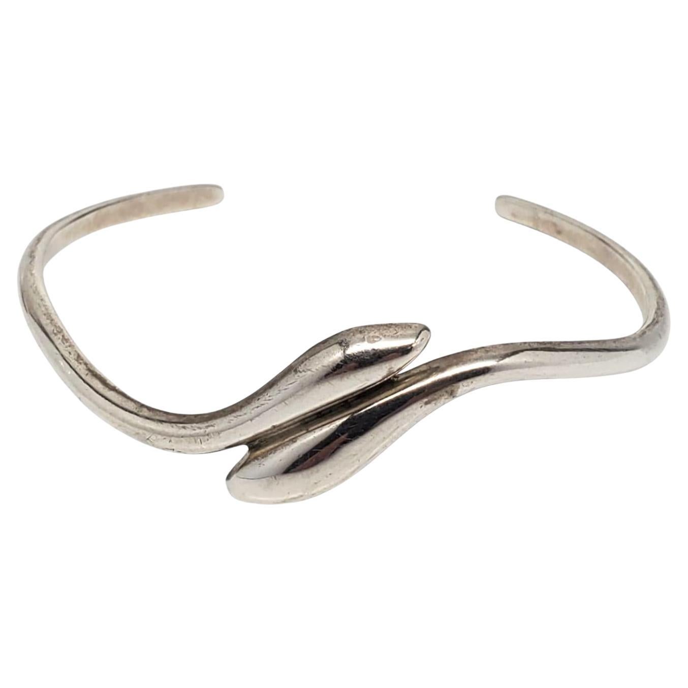 RLM Sterling Silver Snake Cuff Bracelet #21199