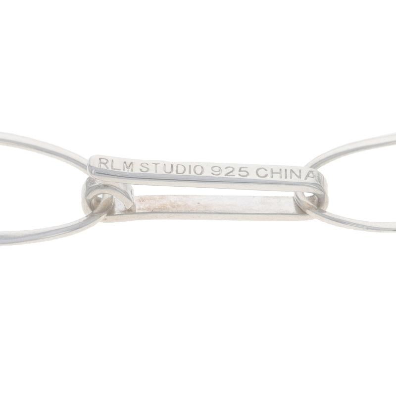 Women's RLM Studio Fancy Oval Link Chain Necklace 36
