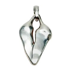 RLM Studio Sterling Silver Forgive Heart Pendant