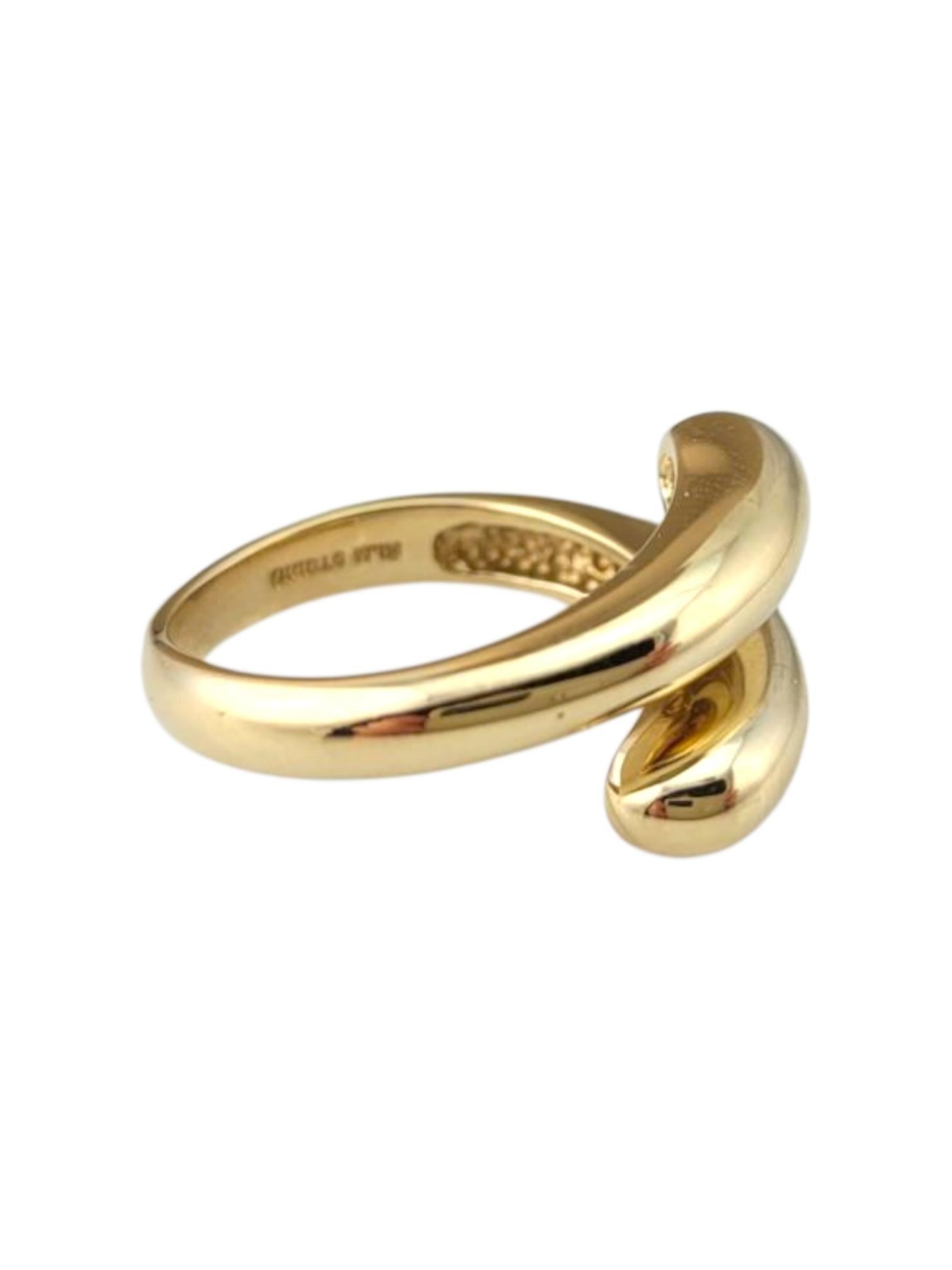 Donna RLM Studios 14 Karat Yellow Gold Wrap Around Ring #21864 in vendita