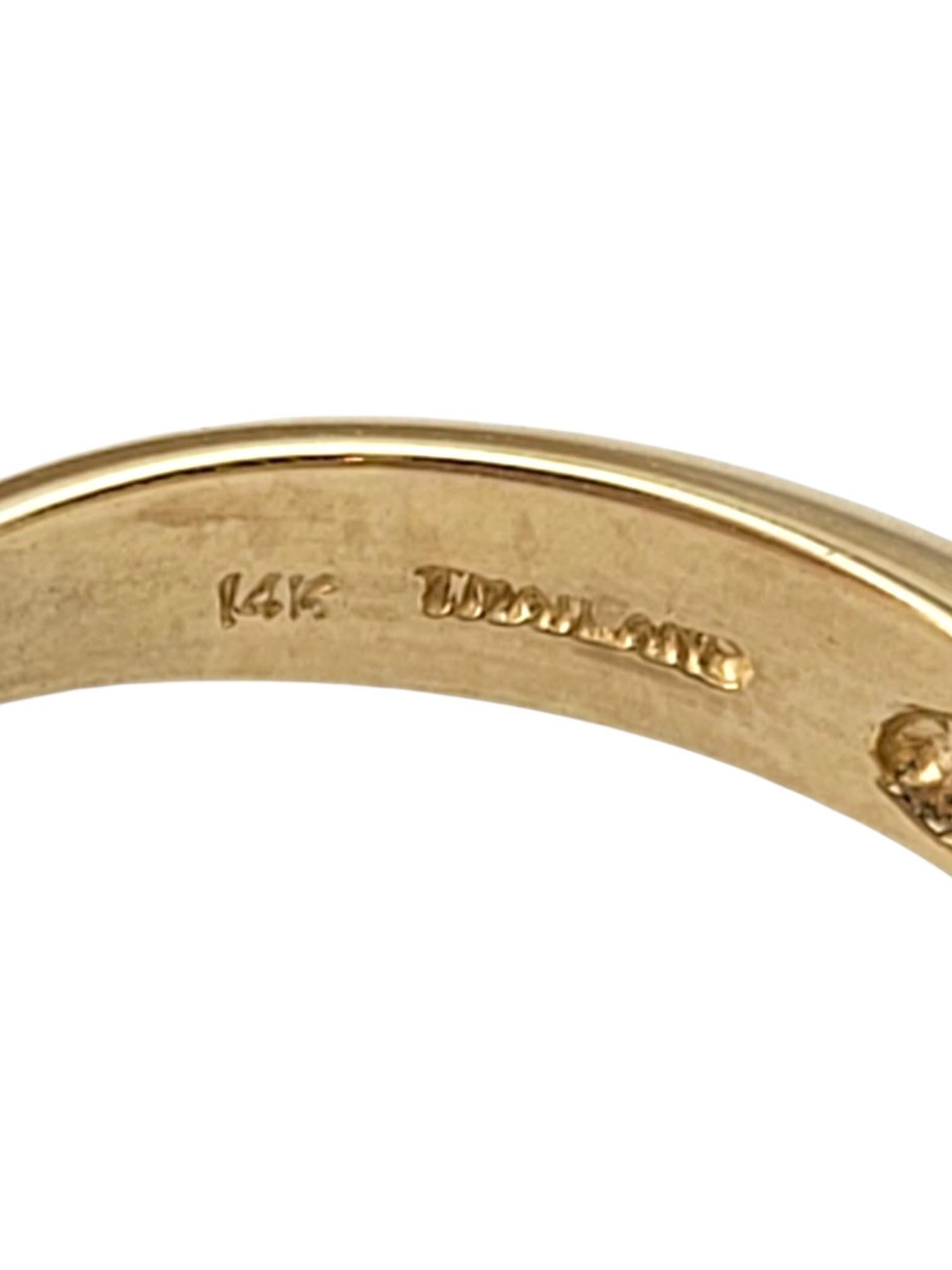 RLM Studios 14 Karat Yellow Gold Wrap Around Ring #21864 in vendita 2
