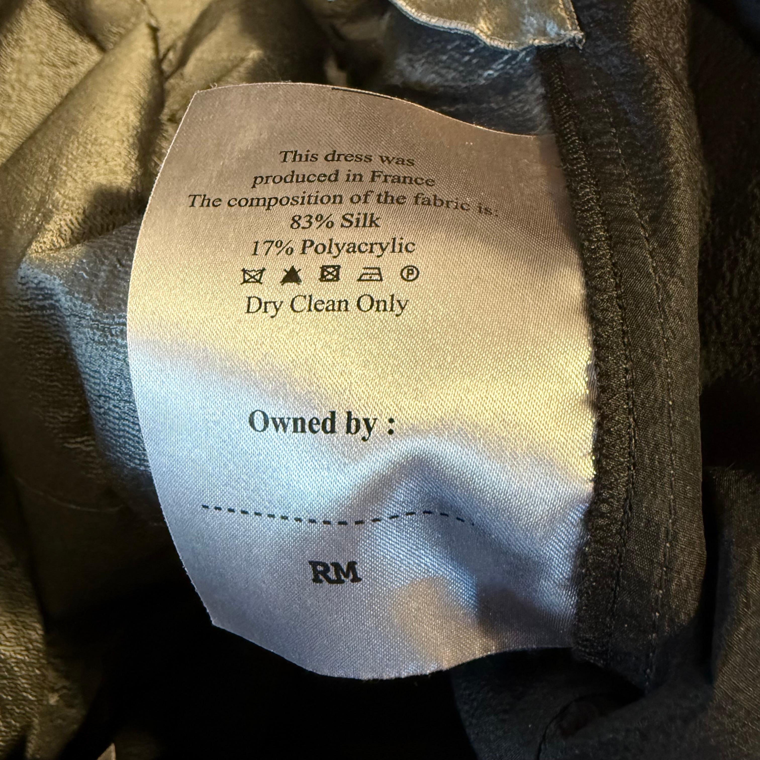 RM by Roland Mouret Robe en soie FR 38 / IT 42 en vente 4