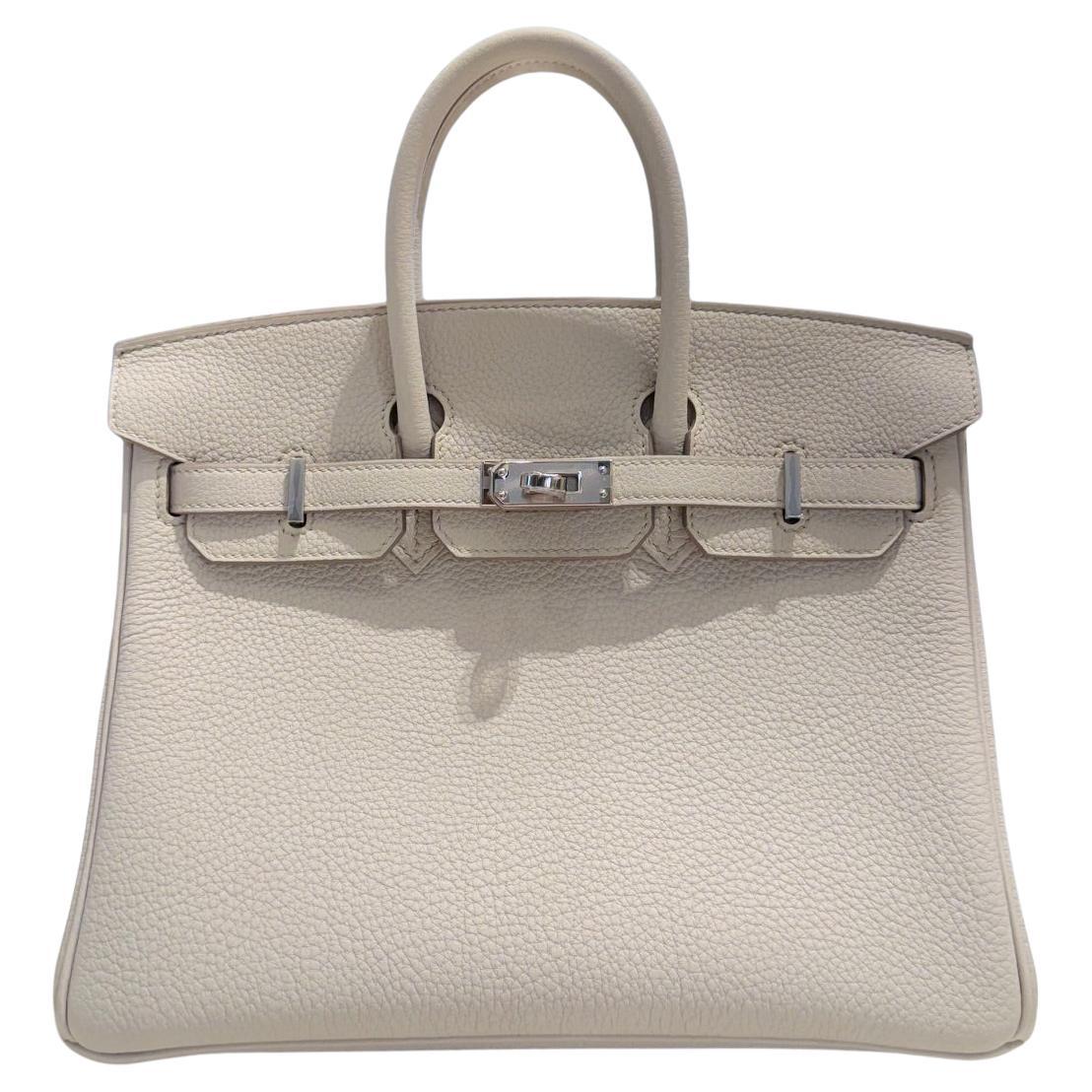 Hermès Beton Birkin 30 Togo Palladium Hardware