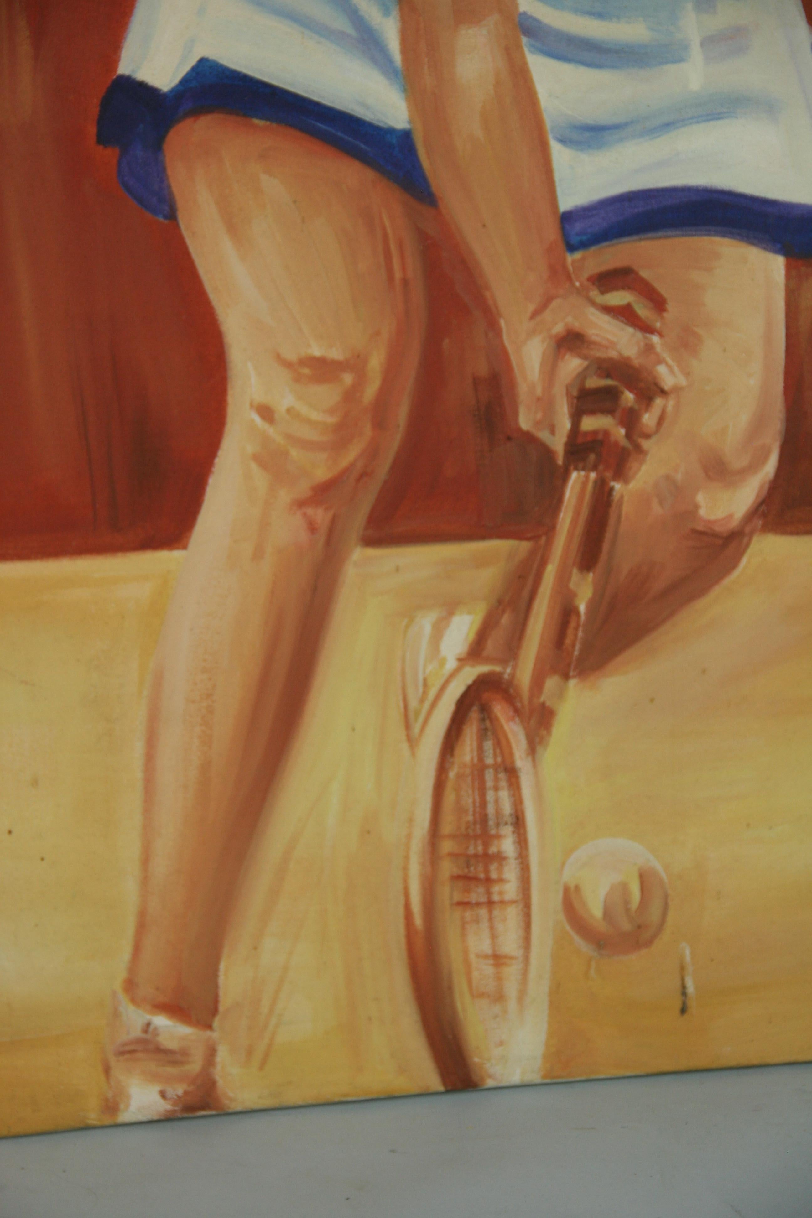5101 Tennis beliebig.
Sportliche Kunst
Lackierte Kanten kein Rahmen erforderlich 