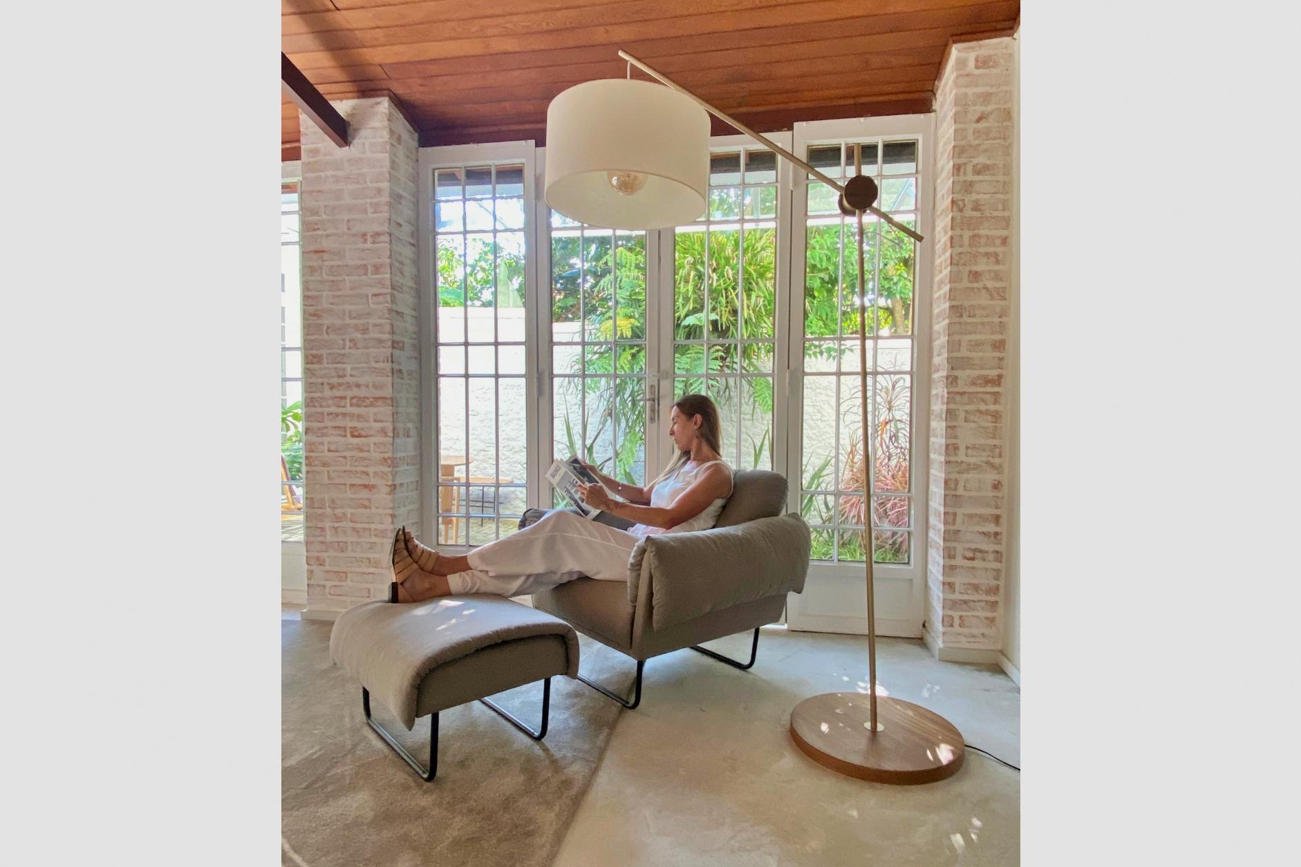 Tissé à la main Fauteuil moderniste 