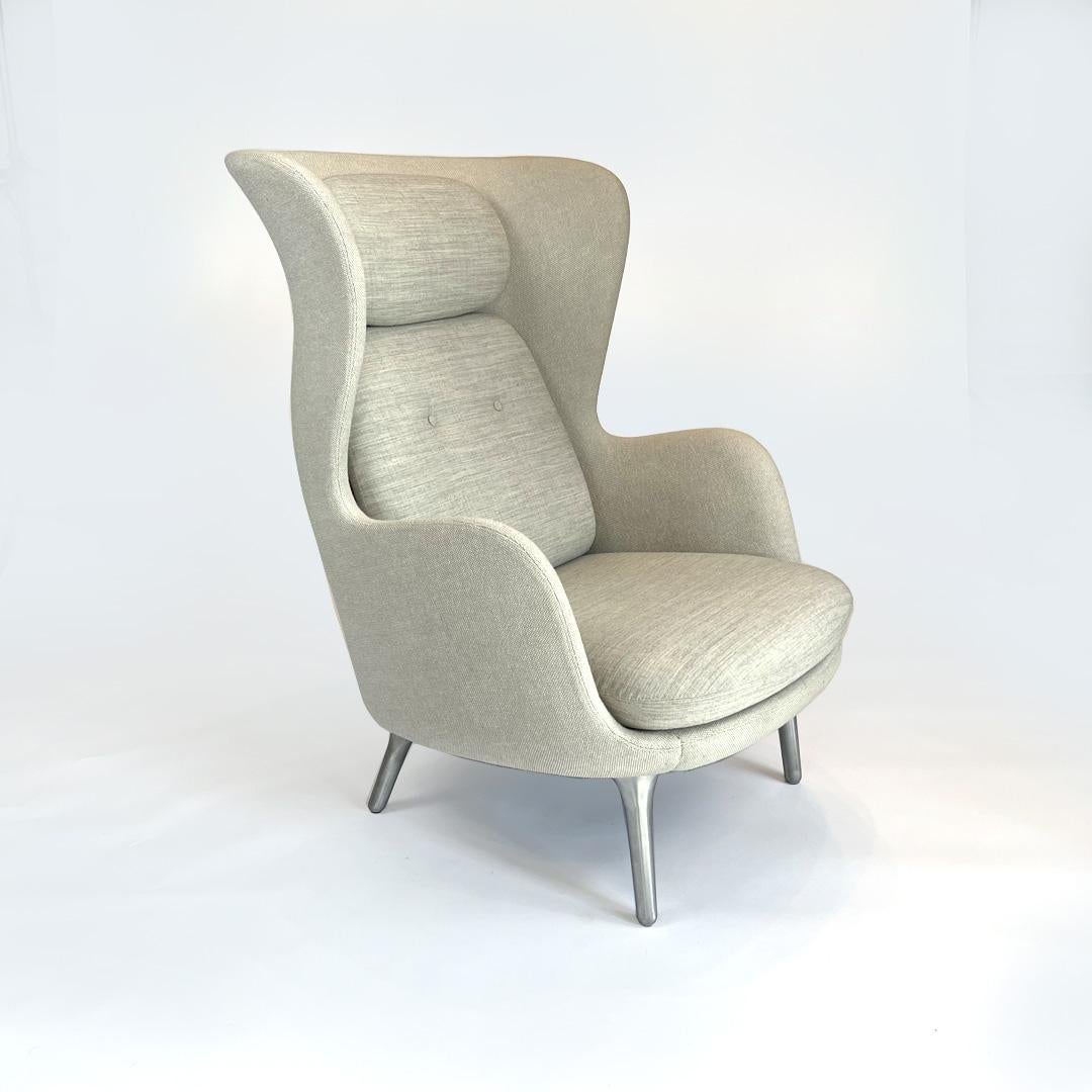 Danish Ro Lounge Chair and Ottoman by Jaime Hayon For Sale