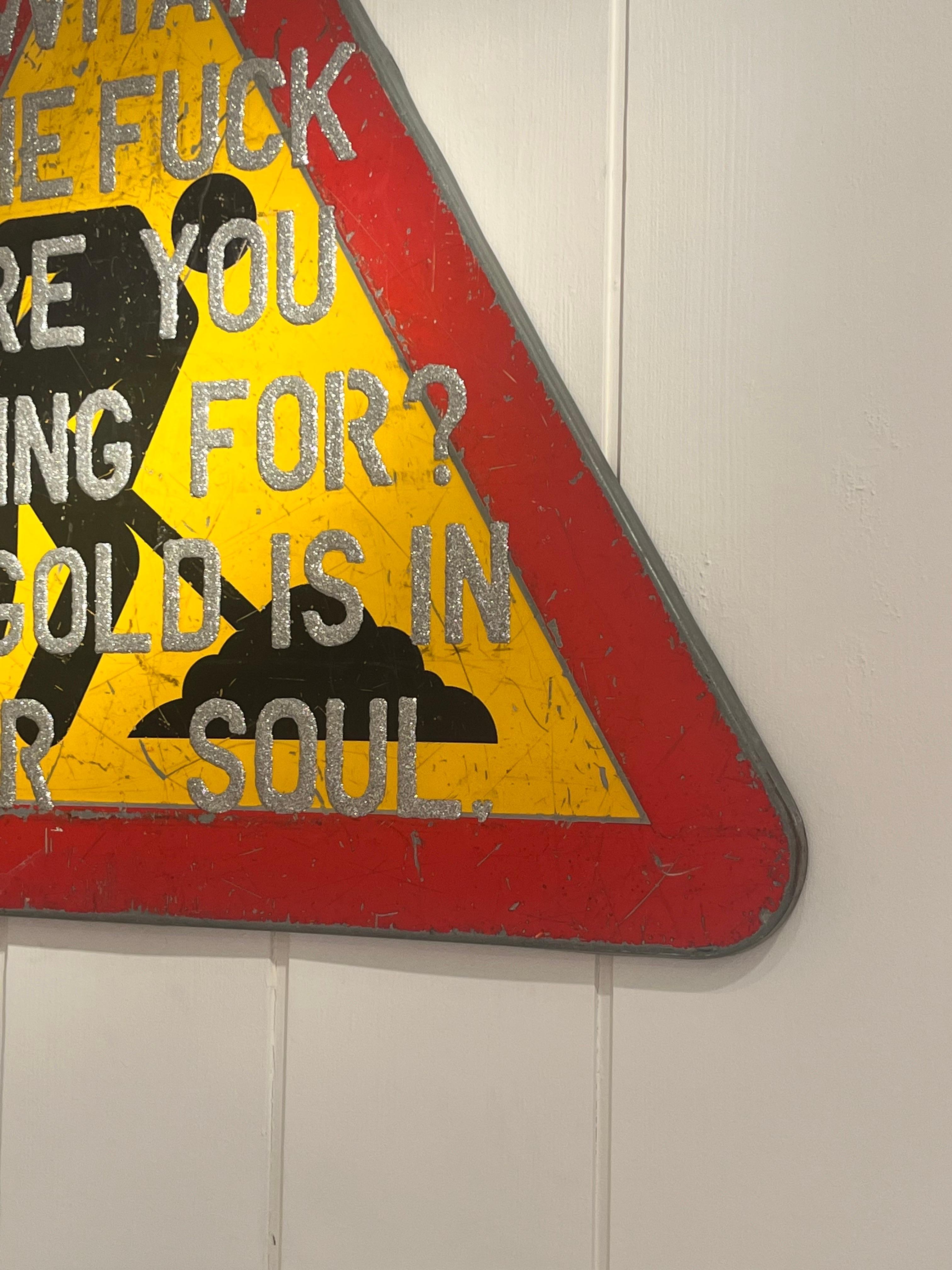Road sign by Carlos Iglesias  For Sale 1