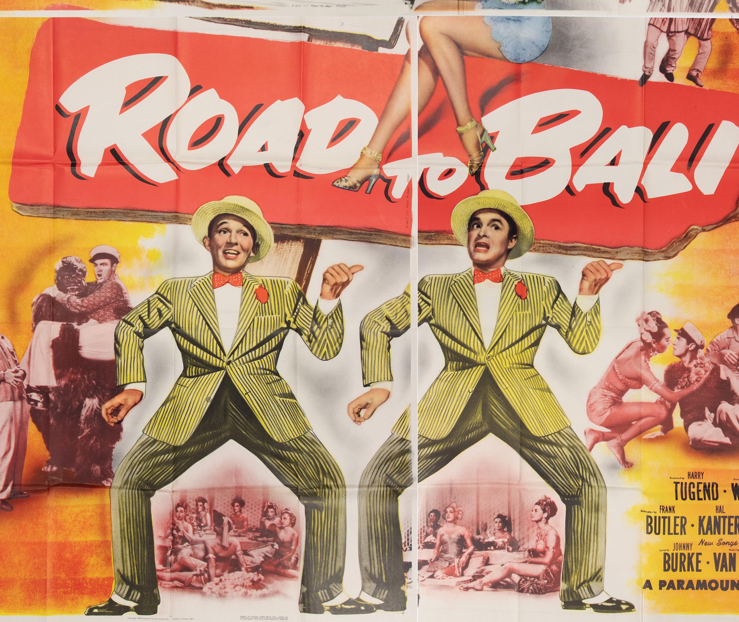Italiano Road to Bali (1952, USA) in vendita