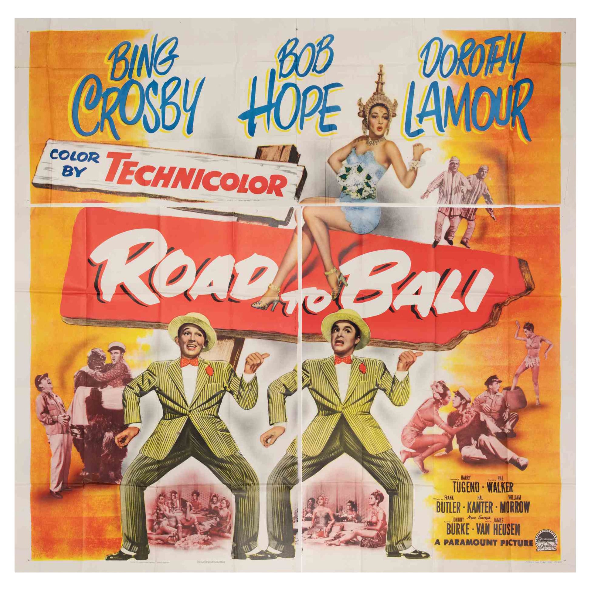Road to Bali (1952, USA) in vendita