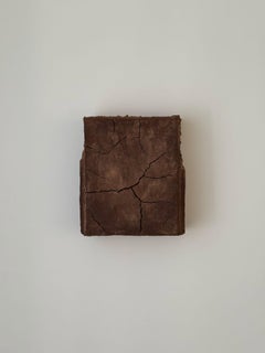 Earth-Toned Mixed Media auf Leinwand, Beton und Sand, 2025 – ohne Titel 83251