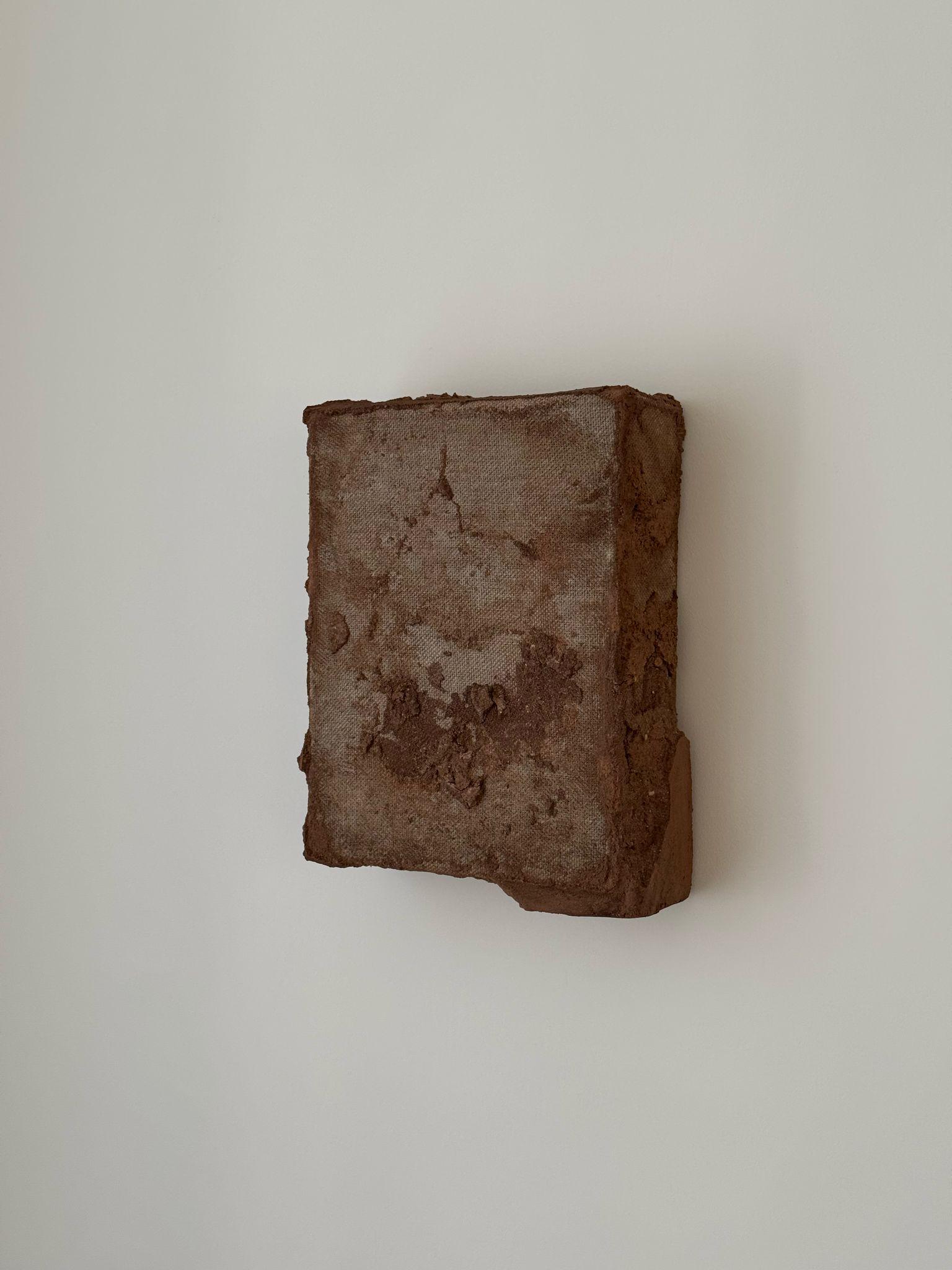 Earth-Toned Mixed Media on Canvas, Concrete and Sand, 2025 -'Untitled 83252' For Sale 4