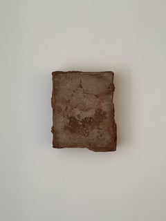Earth-Toned Mixed Media auf Leinwand, Beton und Sand, 2025, ohne Titel 83252, Erdtöne