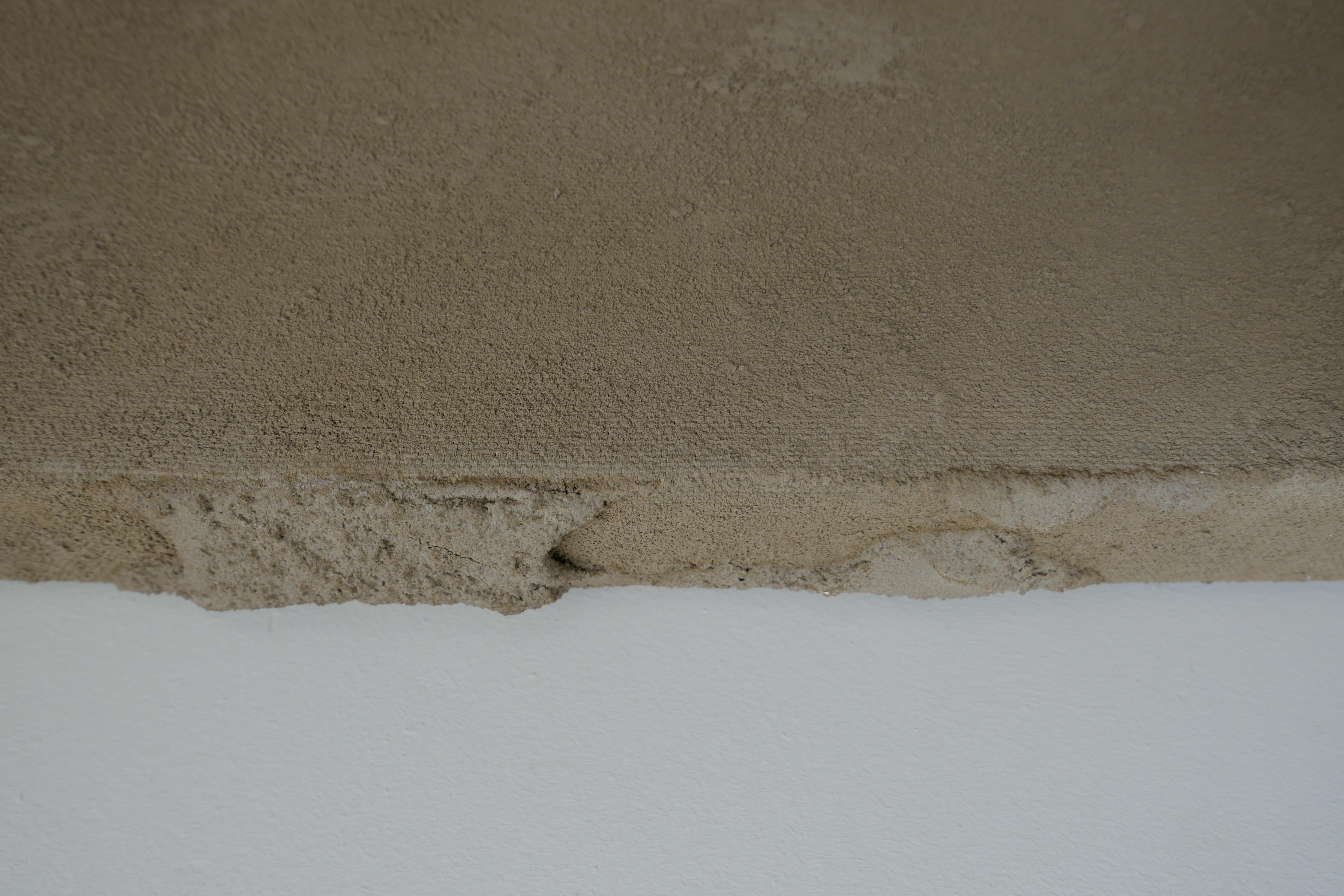 Raw Earth-Toned Mixed Media auf Leinwand, Beton und Sand, 2024 – Ohne Titel 85241 im Angebot 3