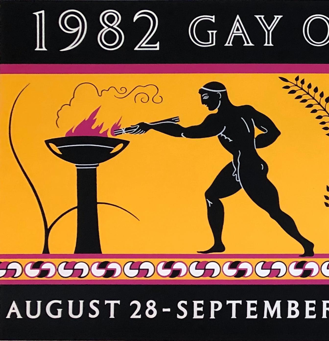 1982 Gay Olympic Games - Print by Rob Anderson
