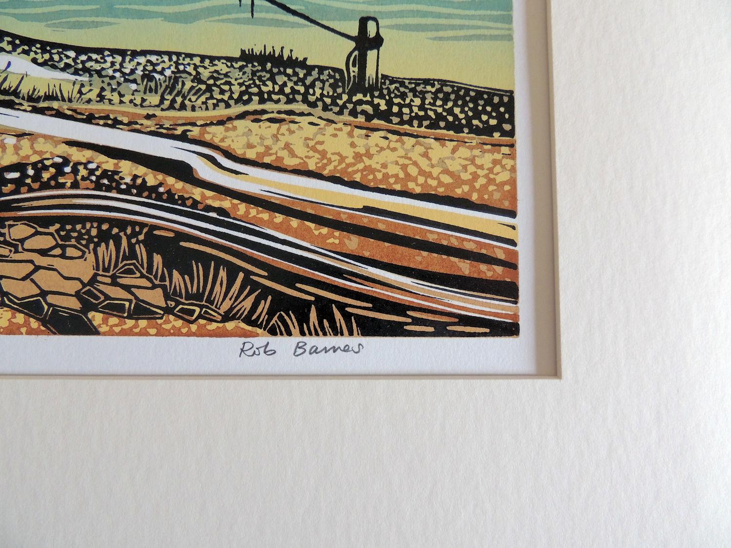 Boats and Floats, Limited edition art print, Landscape, Nature For Sale 2