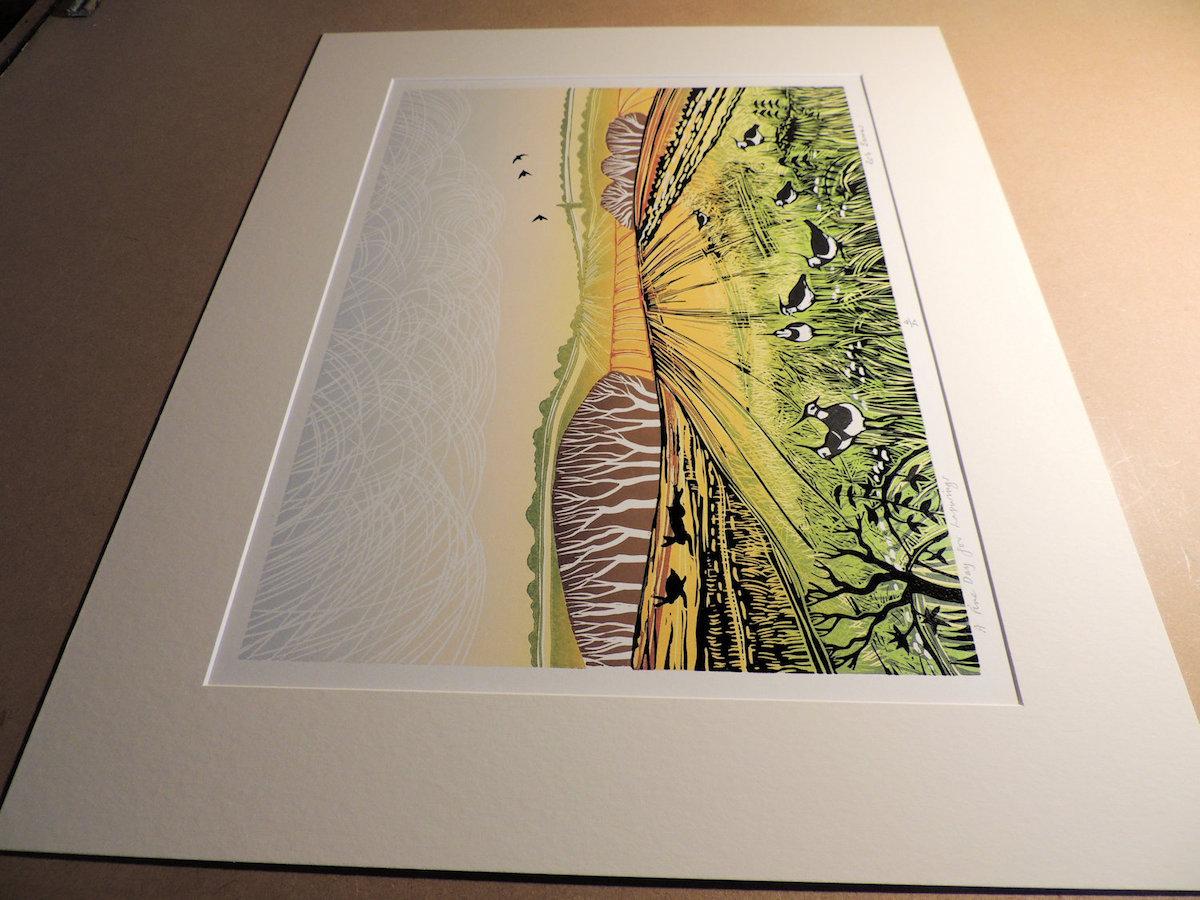 Díptico Vuelo sobre cebada y Un buen día para las avefrías de Rob Barnes [2021]

edicion_limitada
Linograbado sobre papel
Edición número 50
Tamaño de la imagen: A:30 cm x An:44 cm
Tamaño completo de la obra sin enmarcar: Alto:49 cm x Ancho:61 cm x