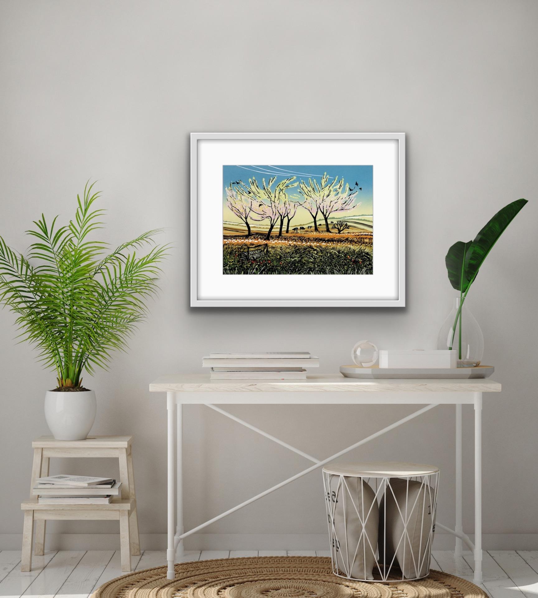 Rob Barnes, Blossom in the Wind, Limited Edition Landscape Print, Affordable Art 5