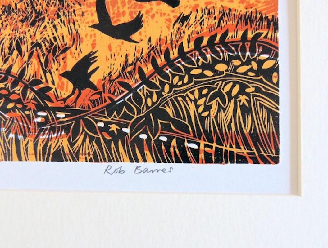Sunlight across the fields, limited edition print, landscape print, animal print For Sale 2