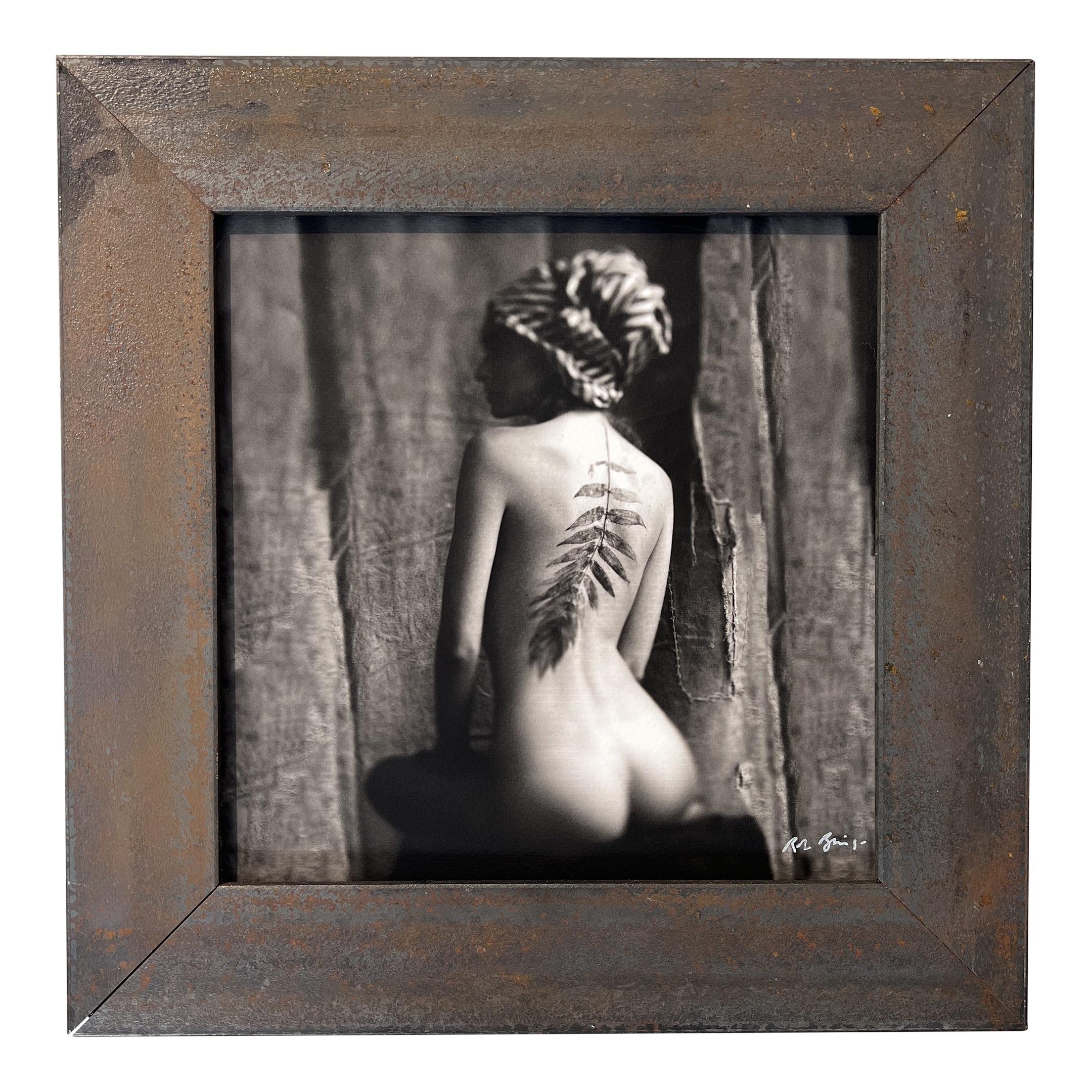 Rob Brinson   Nude Photograph - Botanical Nude , No. 1 Mini Series 