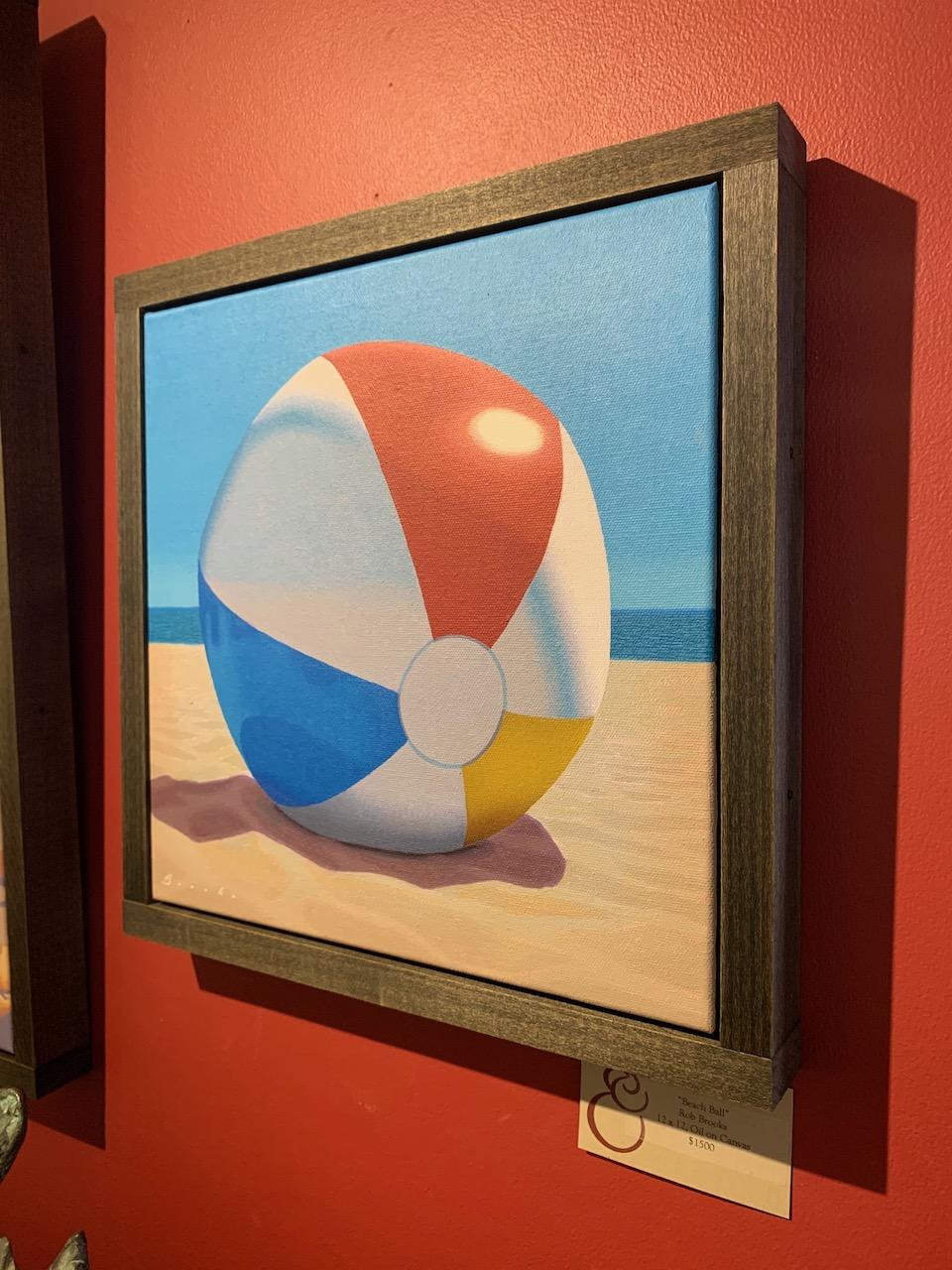 beach ball drawing realistic