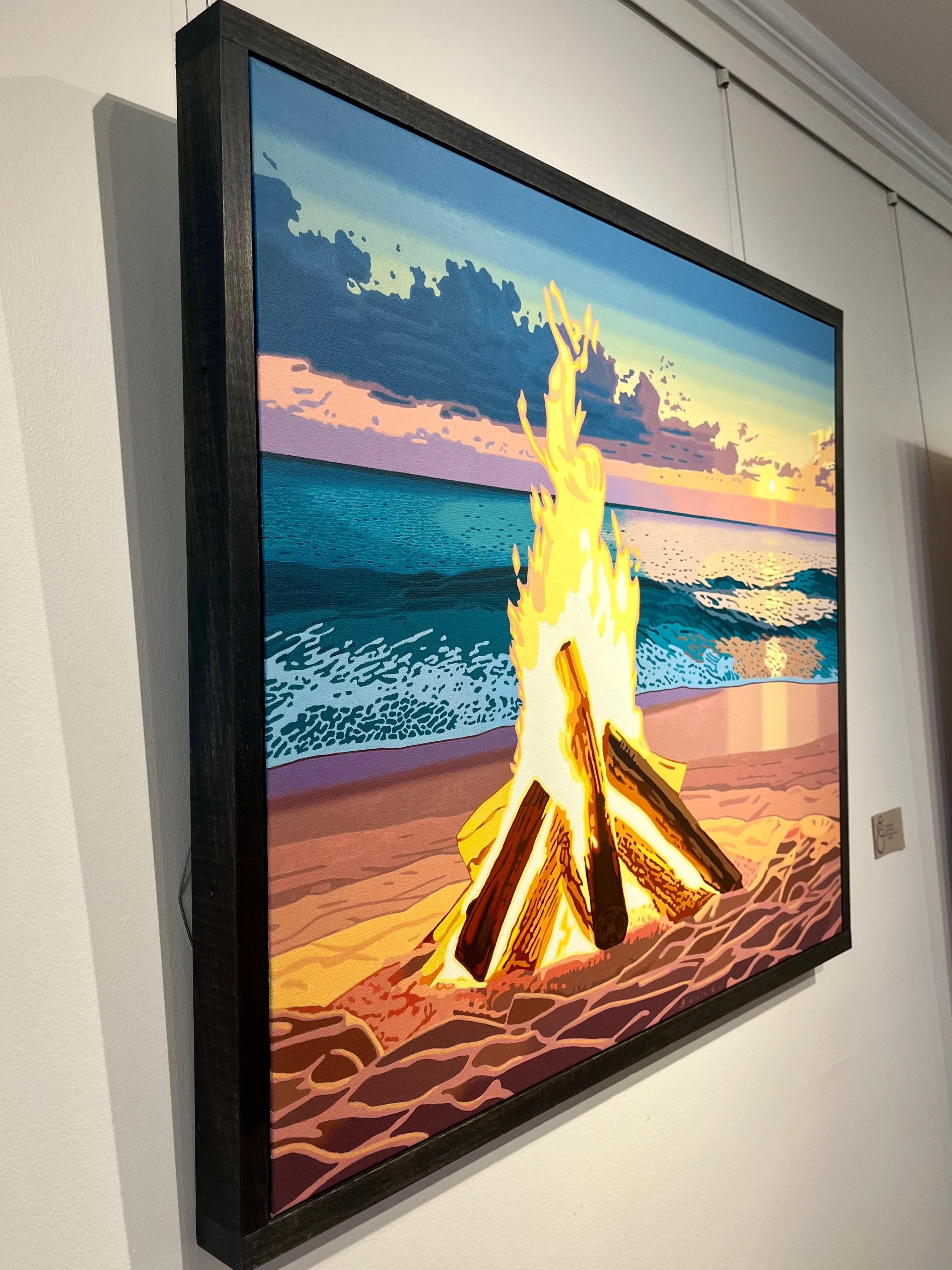 Desde una puesta de sol incandescente en el estrecho de Long Island hasta un icónico contenedor de hielo pop-kitsch en la tienda de la esquina del barrio, Rob Brooks nos ofrece un viaje visual de lo real a lo surrealista. Los cuadros de Rob Brooks
