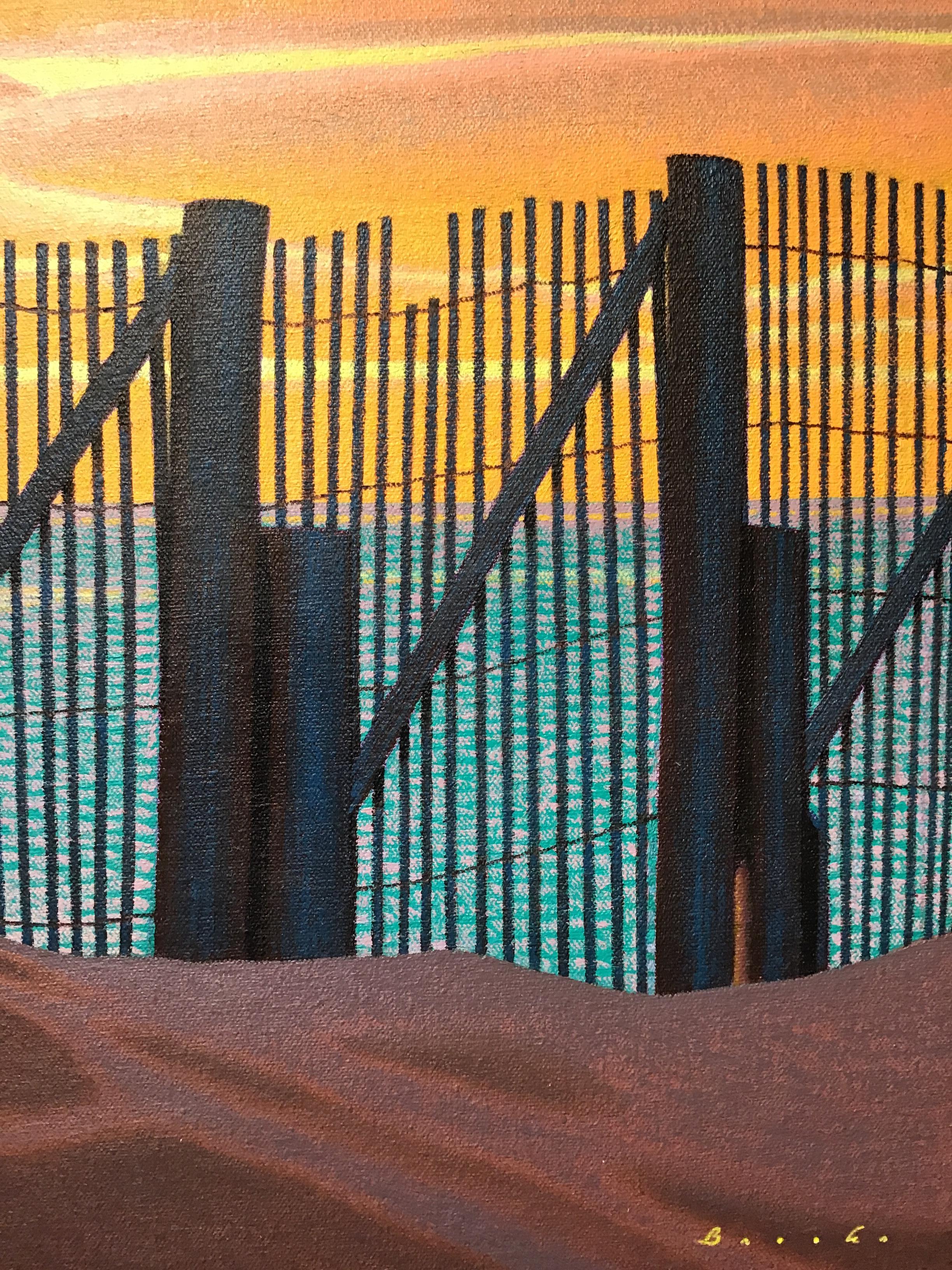 fence silhouette