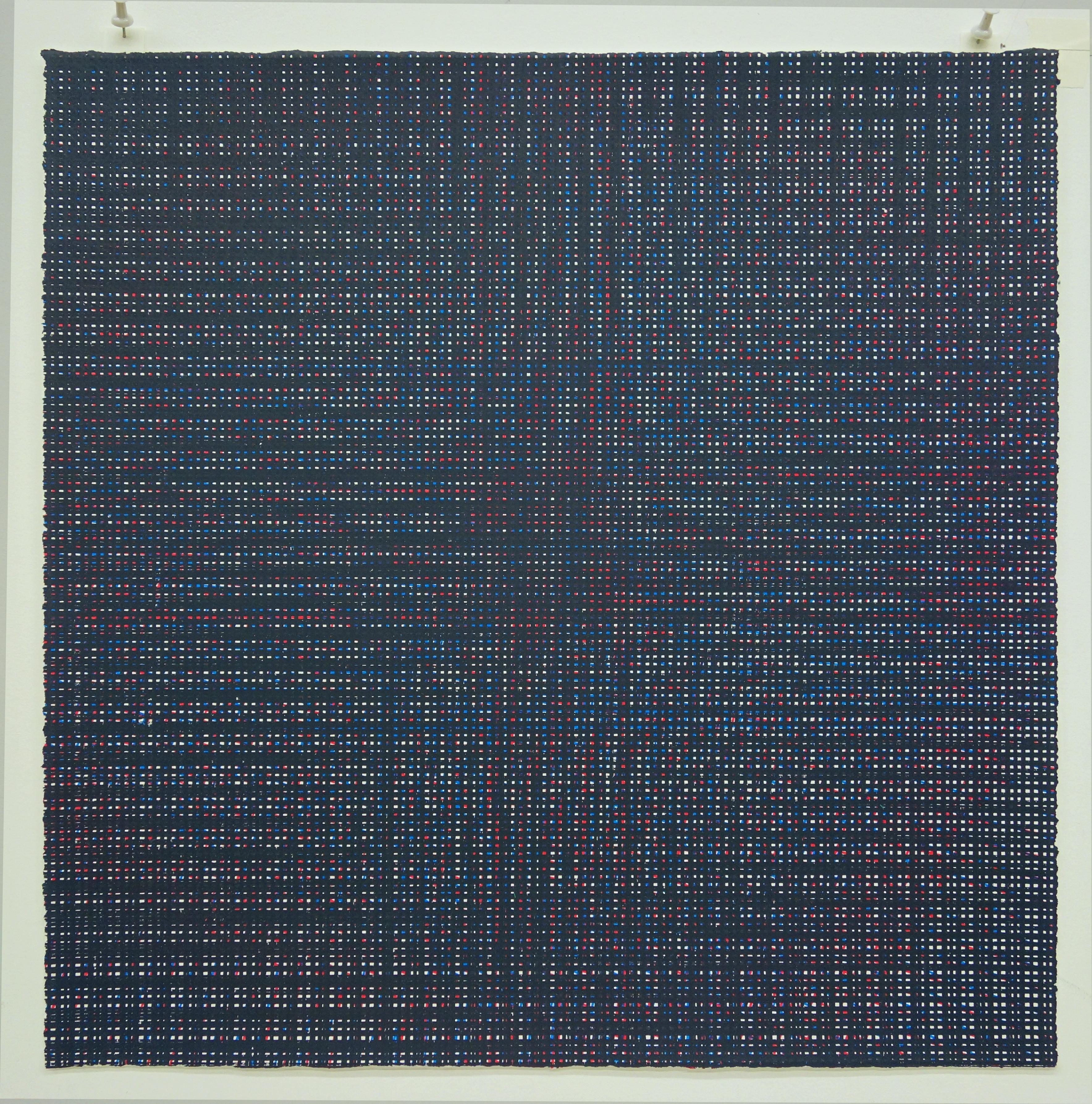 Rob de Oude, Untitled-Wassaic 10, 2016, silkscreen, 18 x 18 inches, Suite of 10 3