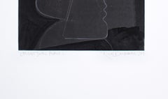 "Etruscan Double Profile I" 2019 Monotype