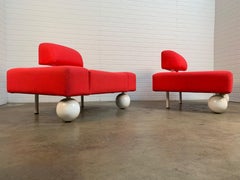 Rob Eckhardt for Pastoe Postmodern Crested Chairs