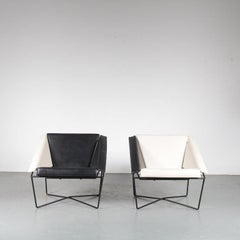 Rob Eckhardt Pair of “Van Speyk” Chairs for Pastoe, Netherlands, 1984