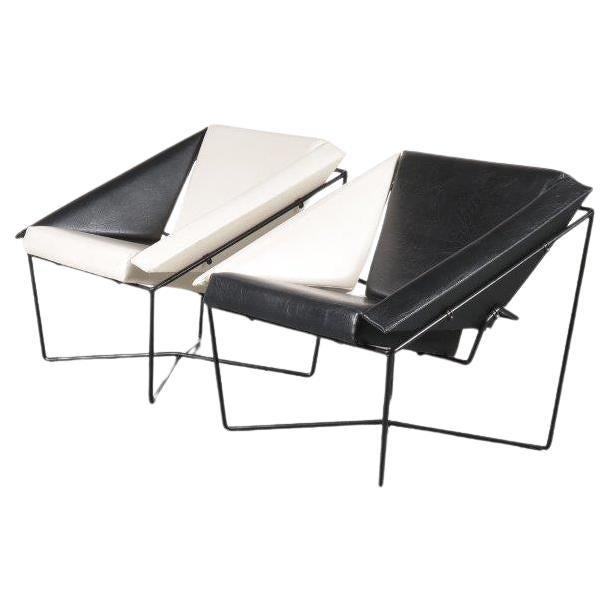 Rob Eckhardt Paire de chaises Van Speyk pour Pastoe, Pays-Bas, 1984 en vente