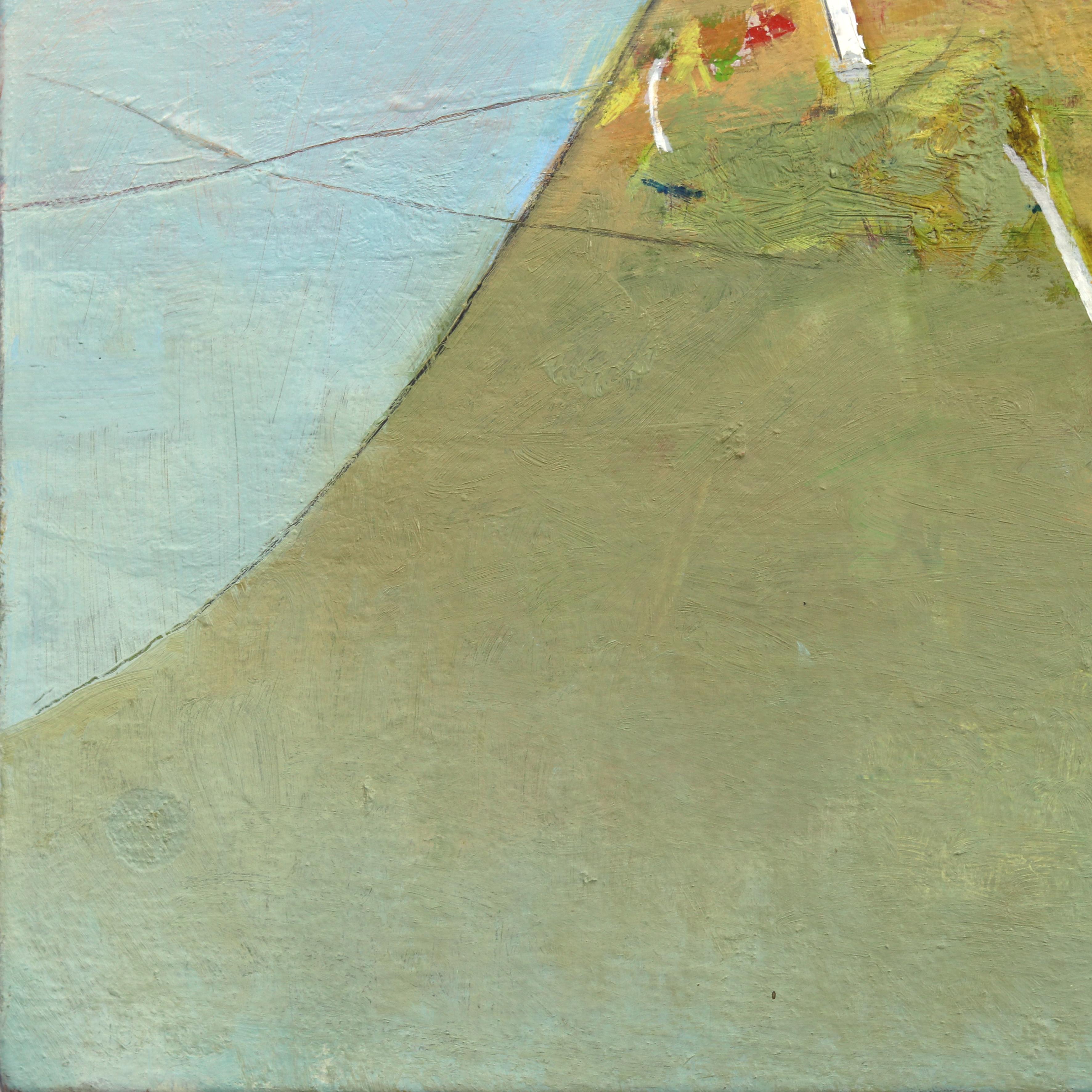 Pale Moon - Original Dream-like Landscape Painting For Sale 5