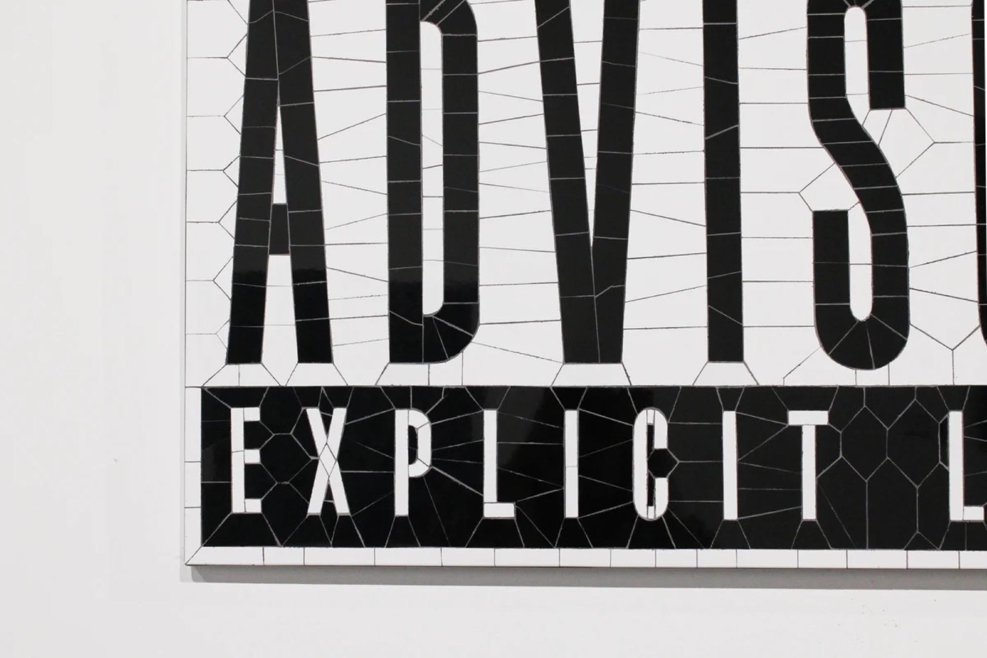 Parental Advisory, 2025 - Contemporary Mixed Media Art by Rob Lally