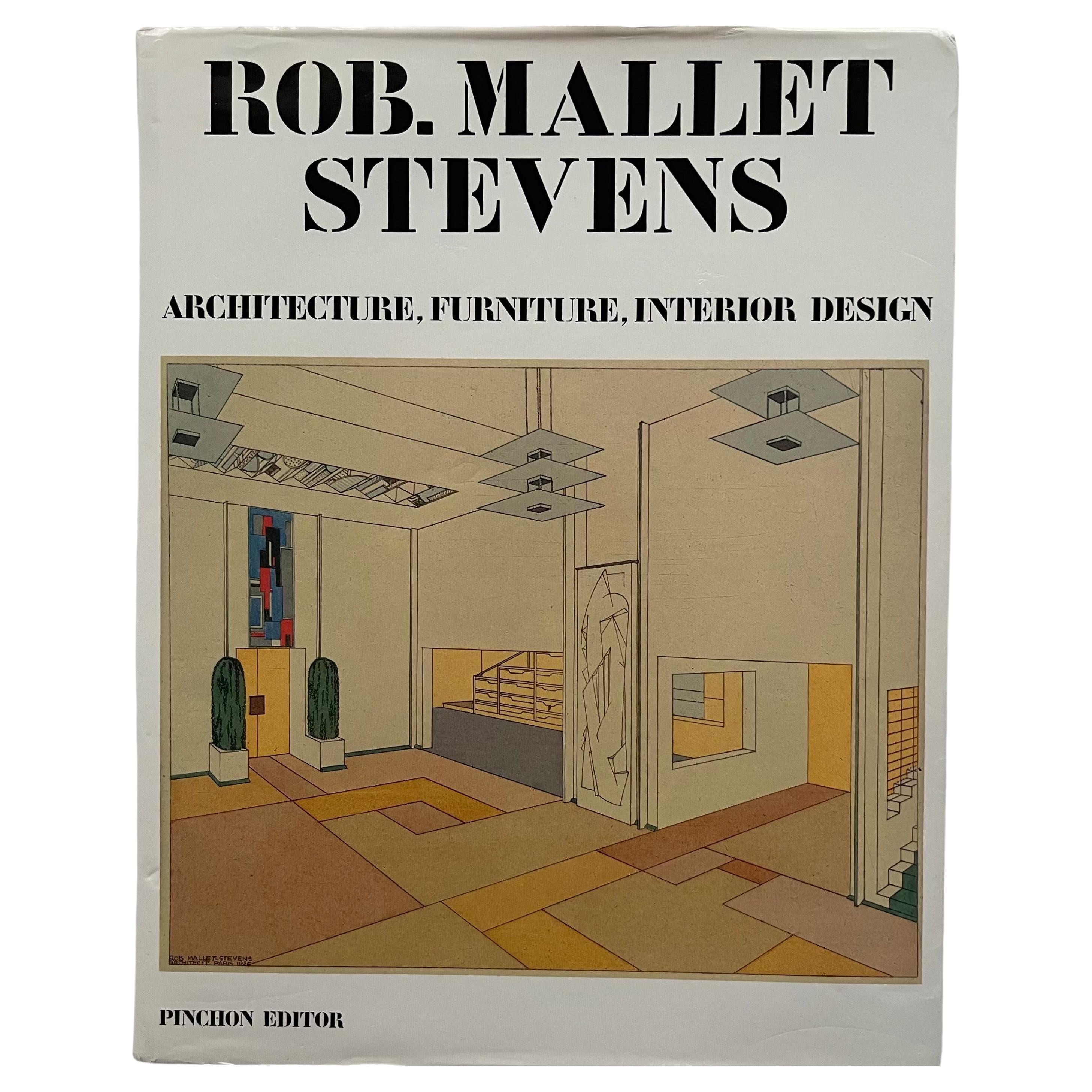 Rob. Mallet Stevens Architecture - Meuble de décoration d'intérieur, 1ère édition 1990