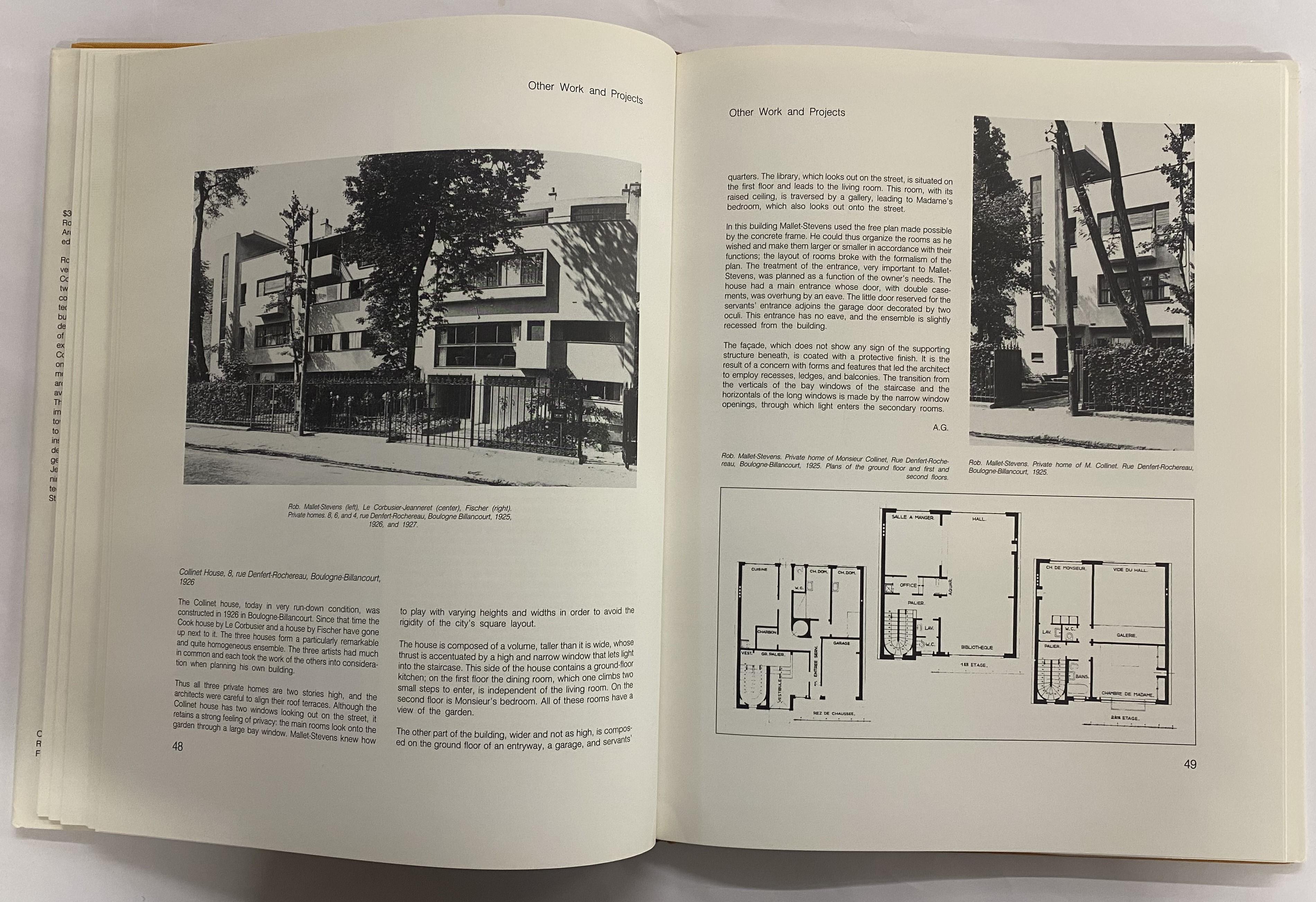 Paper Rob. Mallet Stevens: Architecture, Furniture, Interior Design (Book)  For Sale
