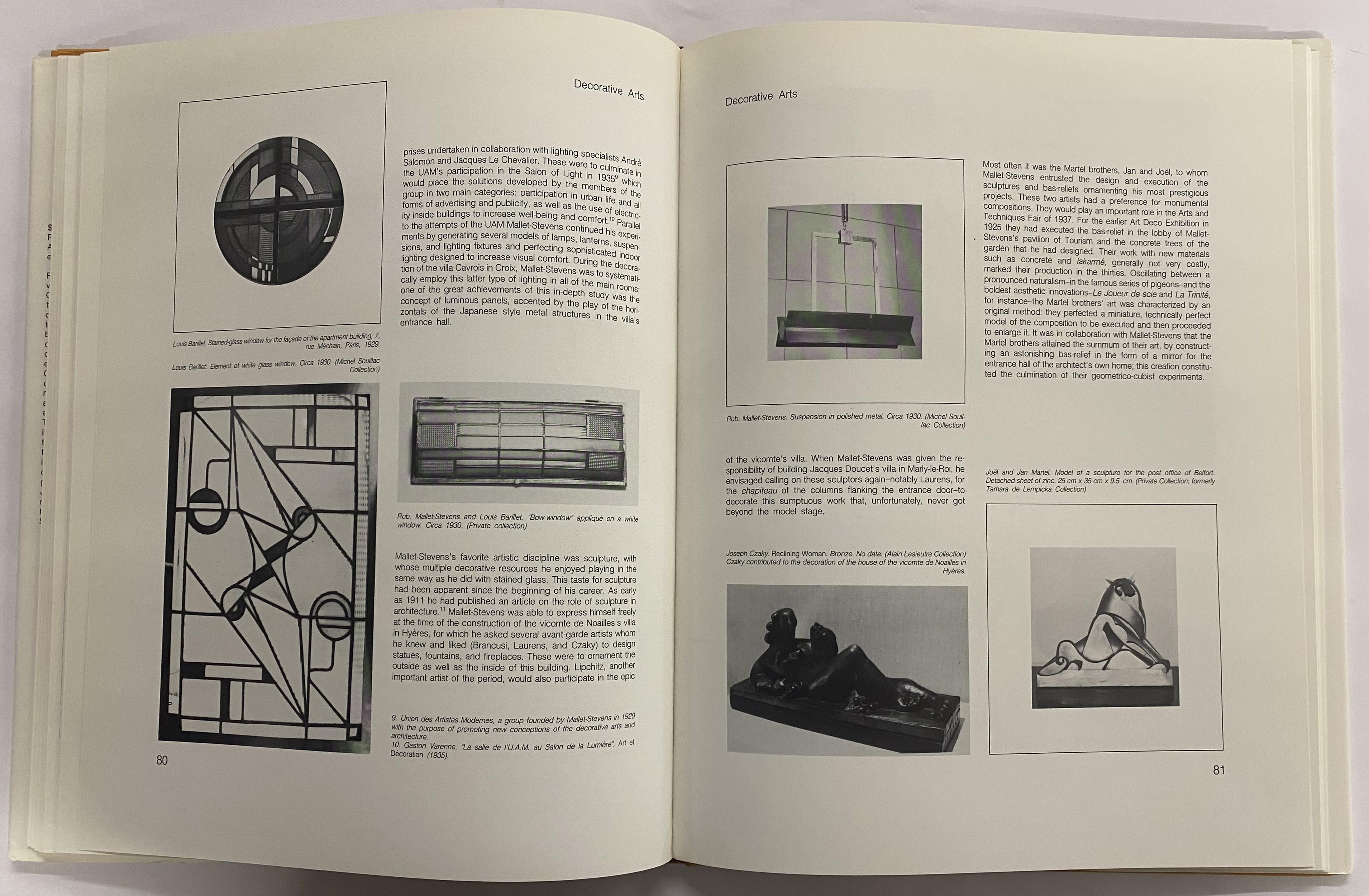 Rob. Mallet Stevens: Architecture, Furniture, Interior Design (Book)  For Sale 4