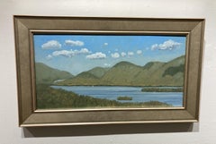 Rob Meyers "September in the Narrows", 12x24 Adirondack Lake George Oil Painting