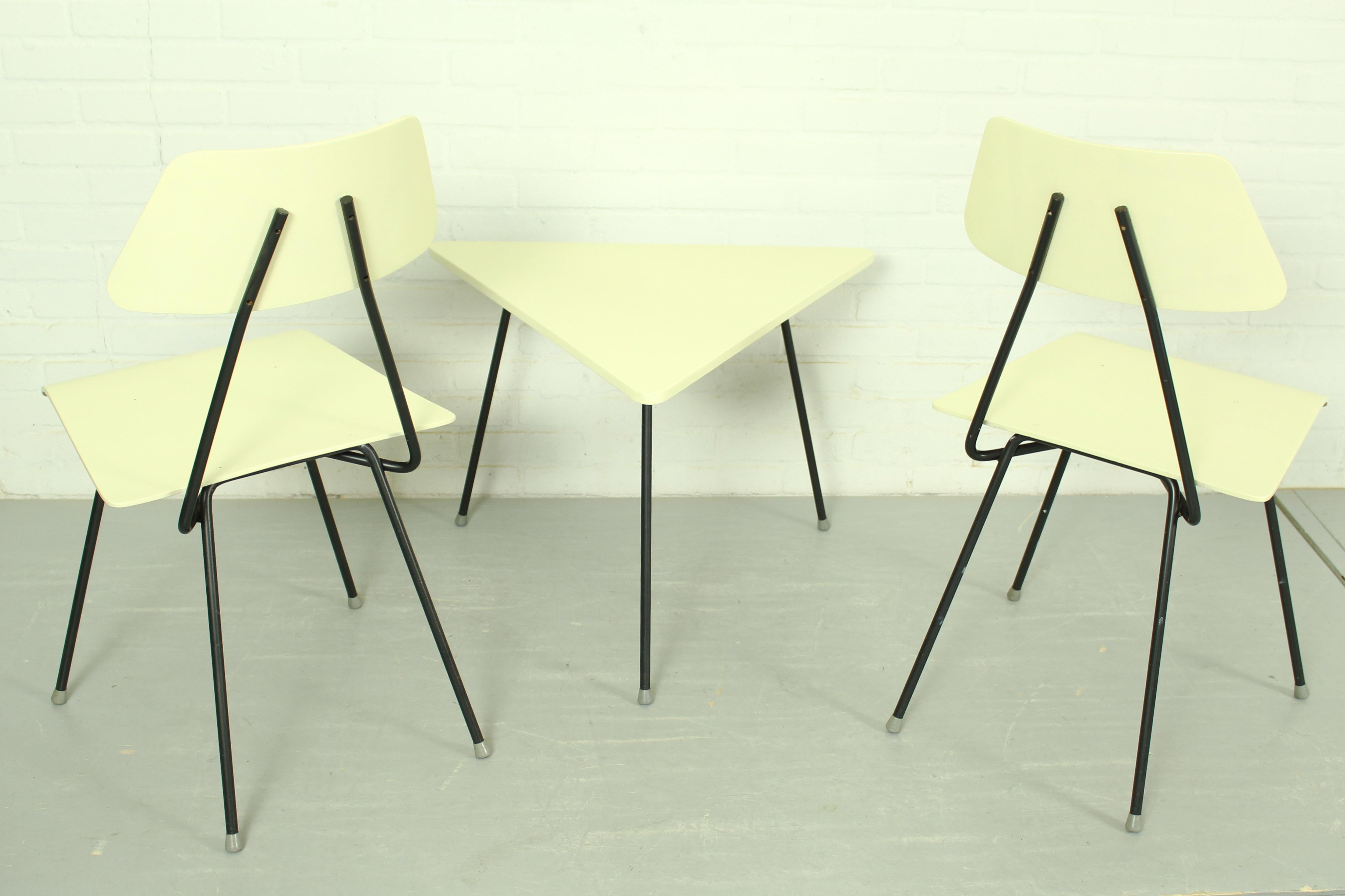 Bett, Stuhl und Nachttisch von Rob Parry und Emile Truijen für die Dico-Serie „Kamer 56“ im Angebot 6