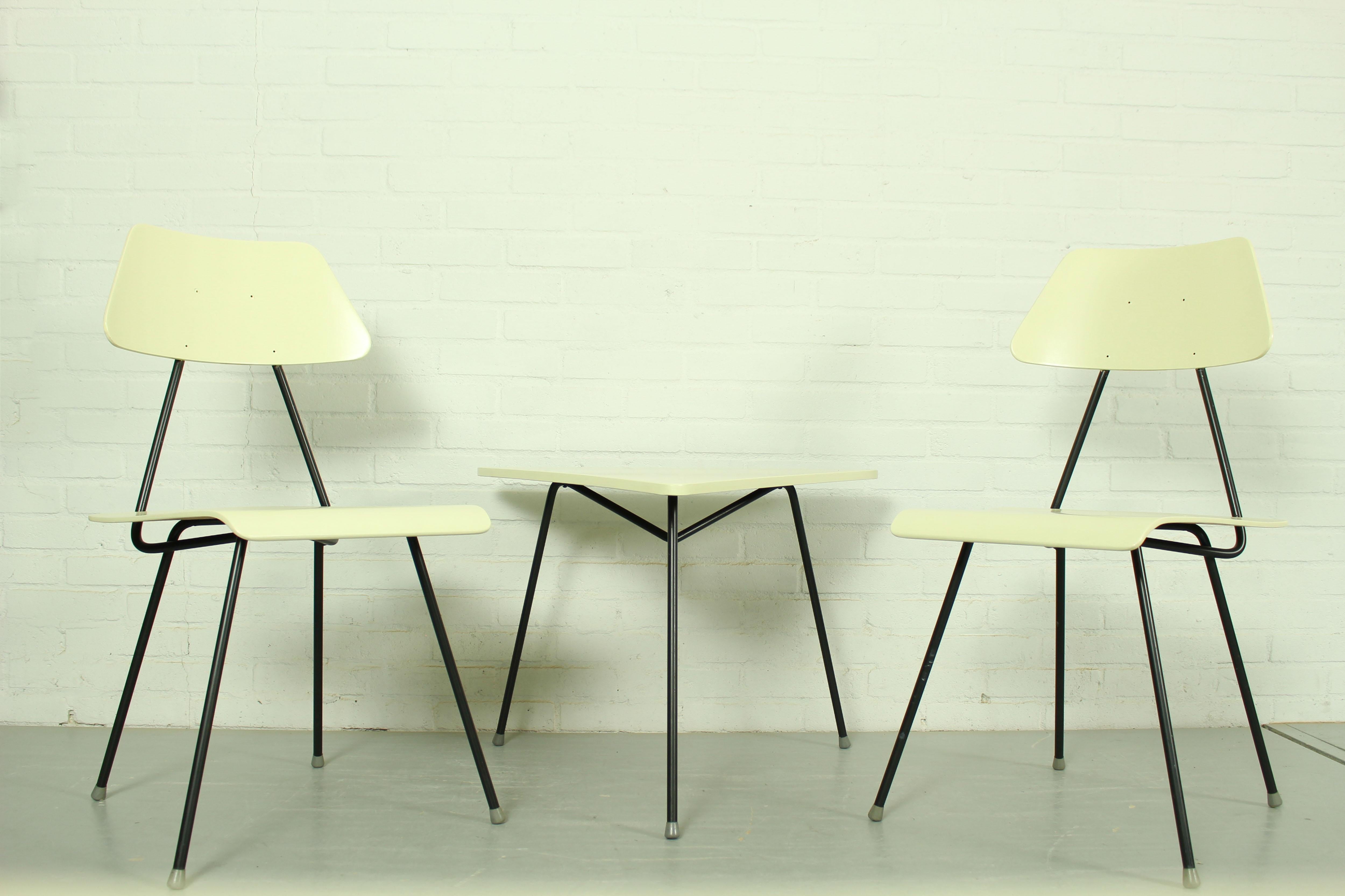 Bett, Stuhl und Nachttisch von Rob Parry und Emile Truijen für die Dico-Serie „Kamer 56“ im Angebot 7